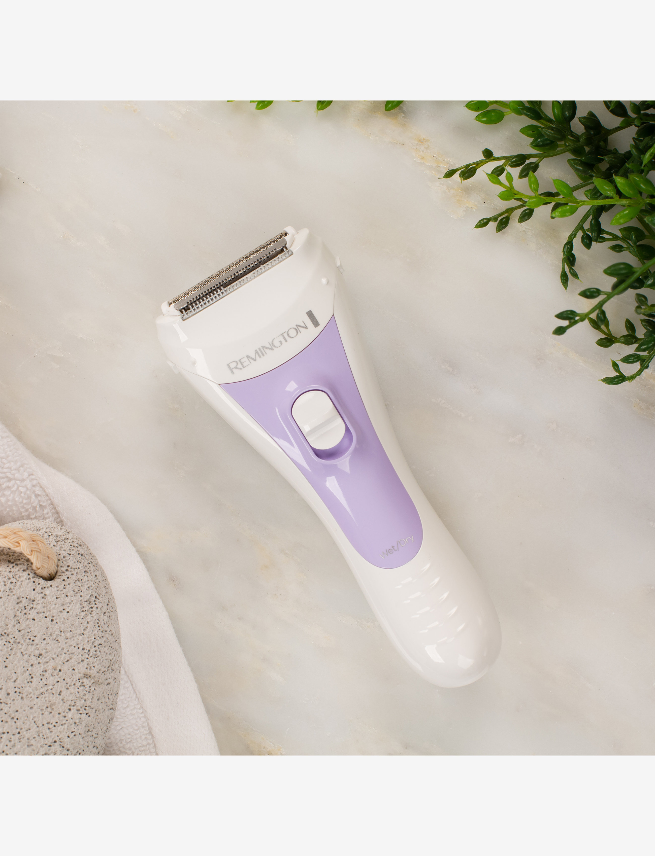 Remington - WSF5060 SMOOTH & SILKY Battery Operated Lady Shaver - hair removal - clear - 2
