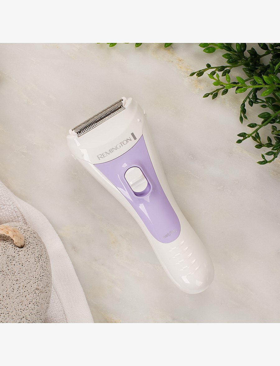 Remington - WSF5060 SMOOTH & SILKY Battery Operated Lady Shaver - rakning - clear - 2