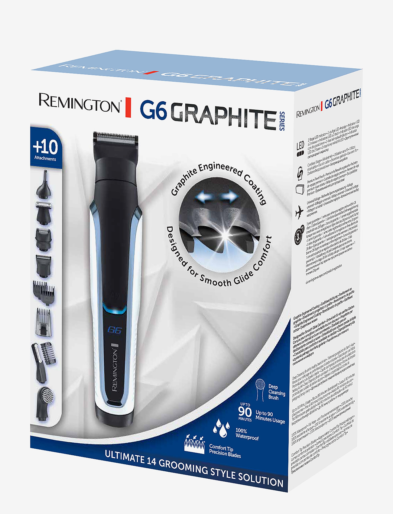 Remington - PG6000 Graphite Series Personal Groomer G6 - för honom - no color - 1