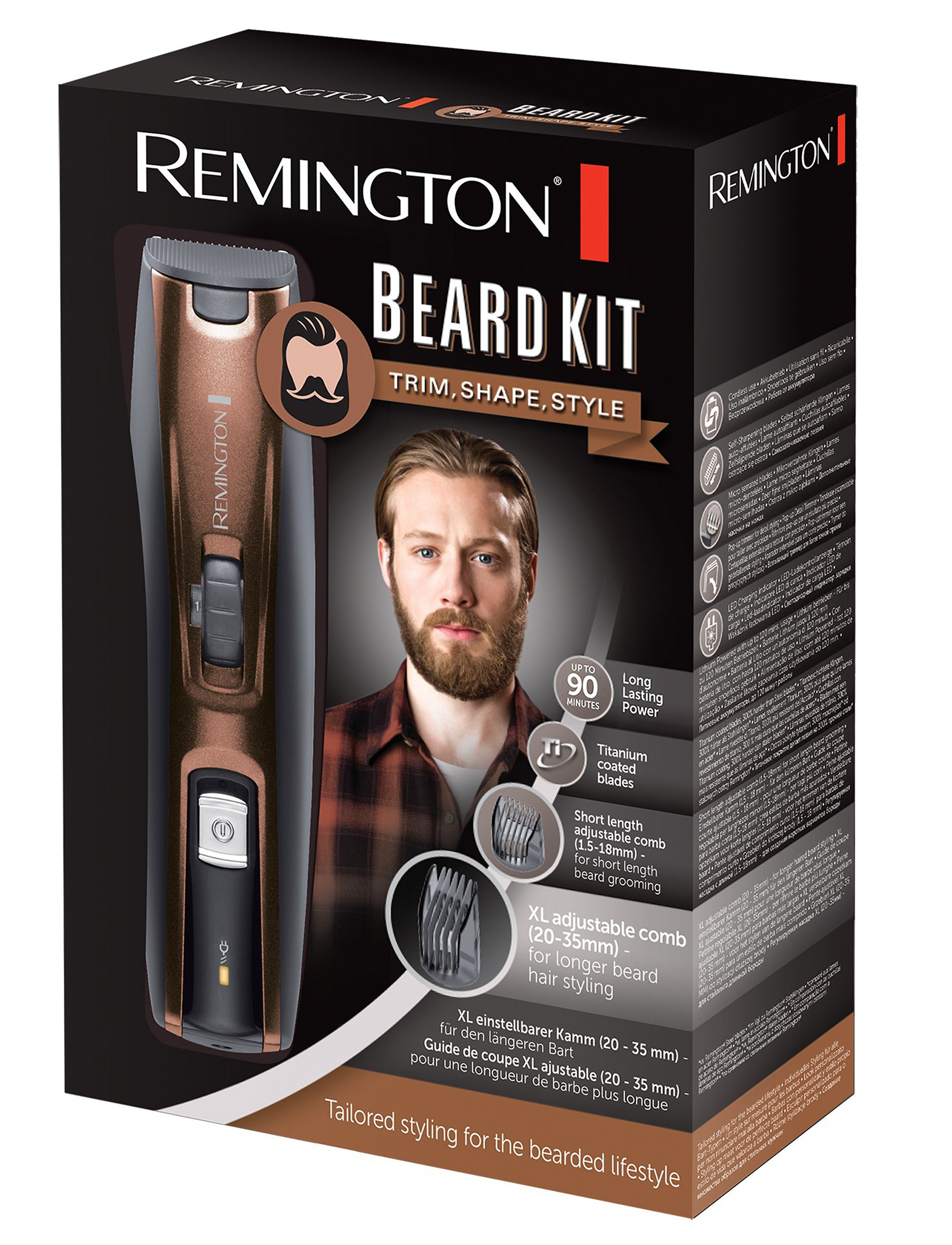 Remington - MB4046 Beard Kit - skægpleje & barbergrej - no colour - 4