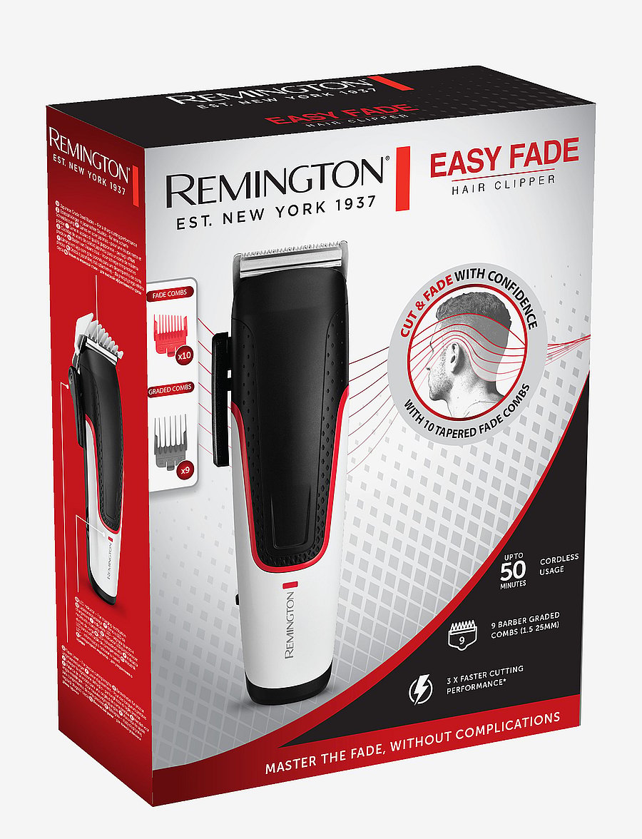 Remington - HC500 Easy Fade Hair Clipper - hårtrimmers - no color - 3