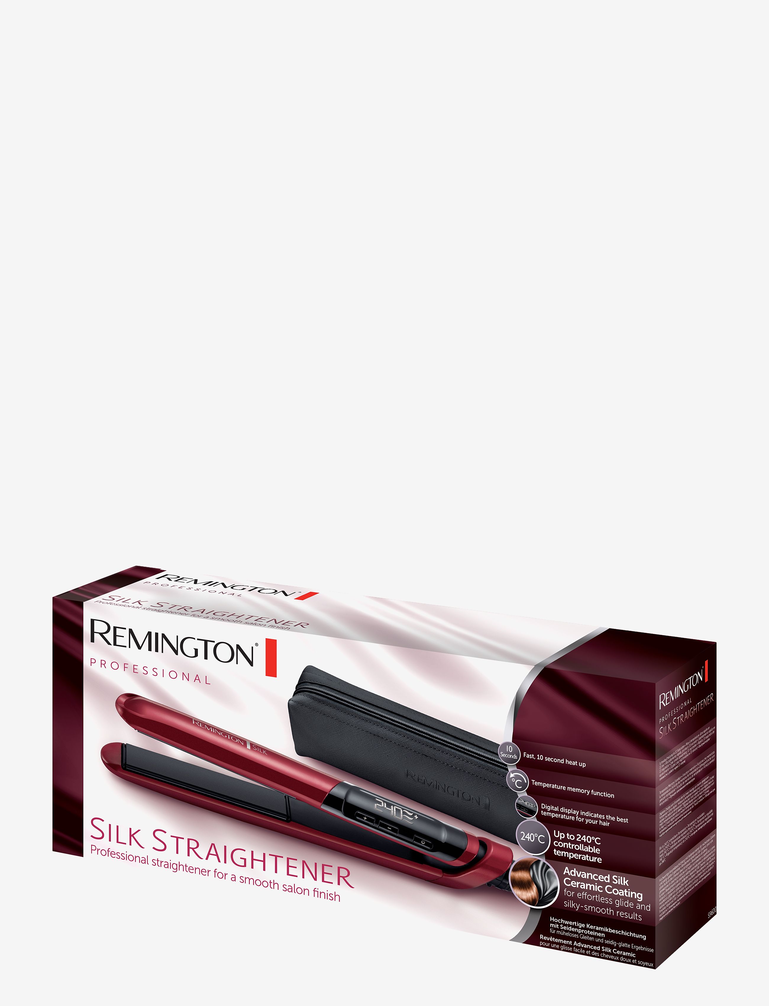Remington - S9600 Silk Straightener - plattång - no color - 2