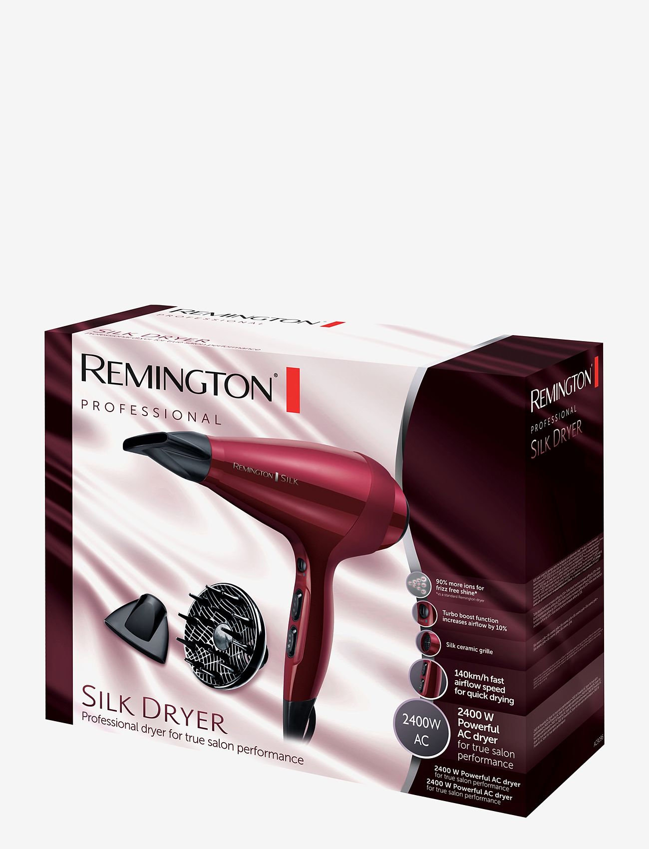 Remington - AC9096 Silk Dryer - hårfön - no color - 1