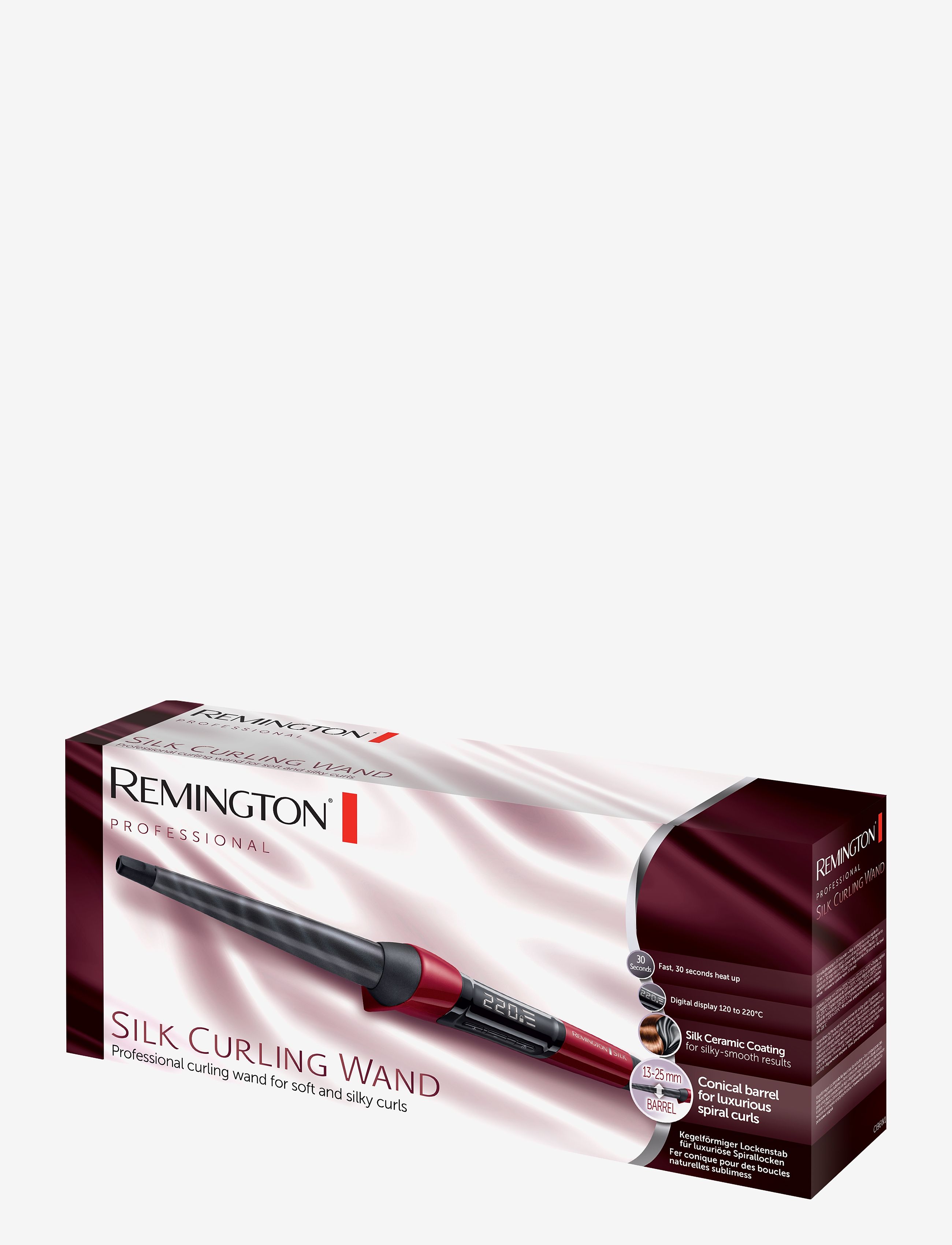 Remington - CI96W1 Silk Curling Wand - krøllejern - no color - 1