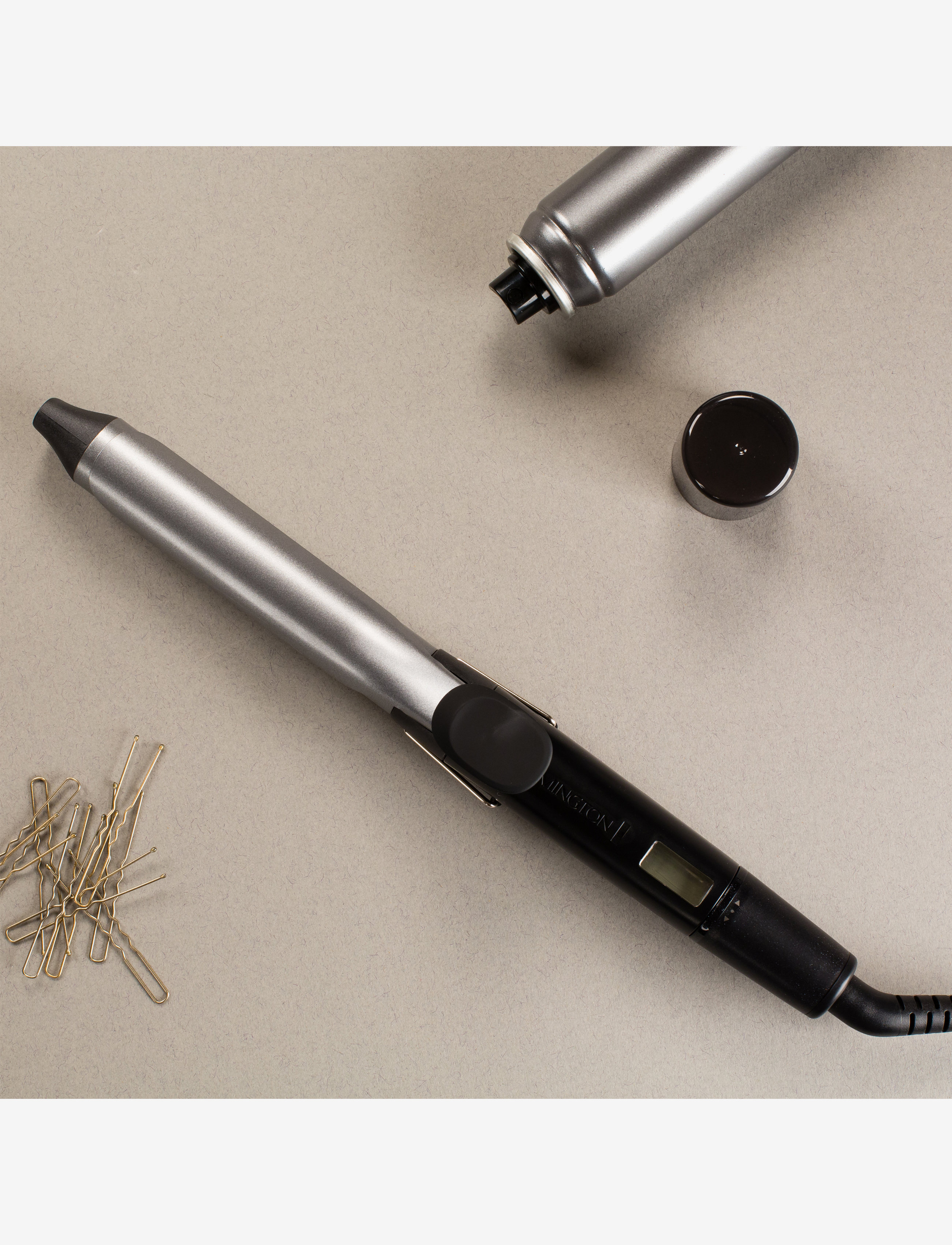 Remington - CI6525 Pro Soft Curl (25mm Digital Tong) - locktång - clear - 3