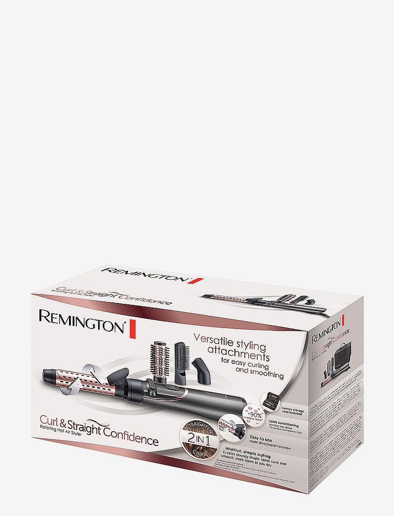 Remington - AS8606 Curl & Straight Confidence Rotating Hot Air Styler - giftset - no color - 1