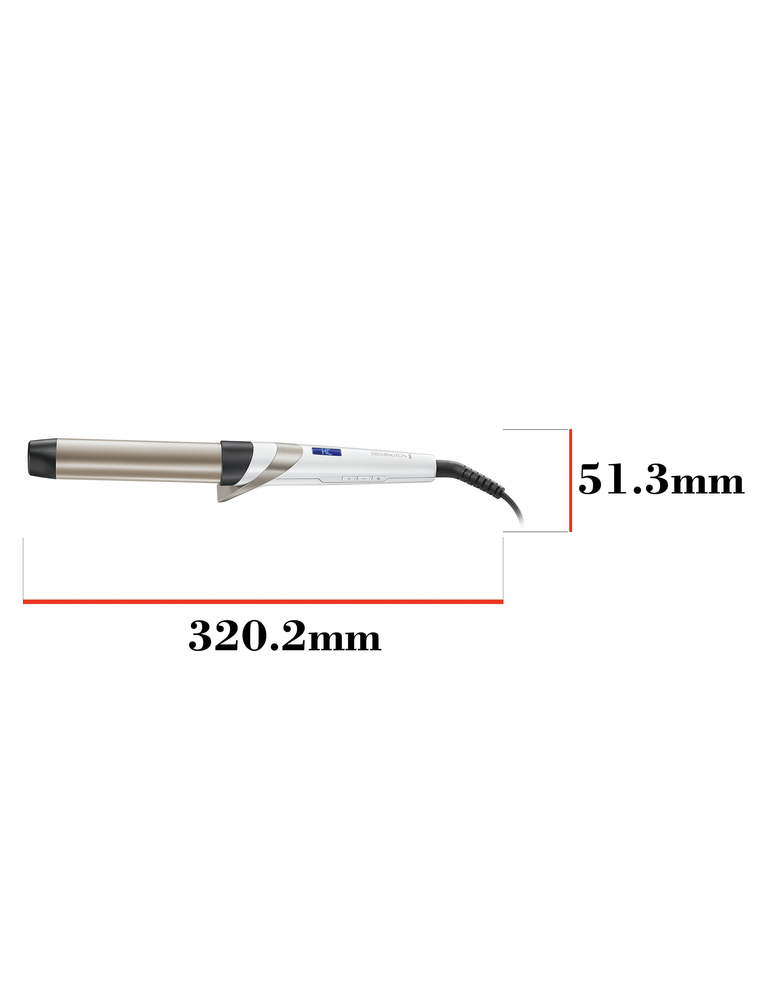 Remington - CI89H1 HYDRAluxe 32mm Wand - krølltang - no color - 5