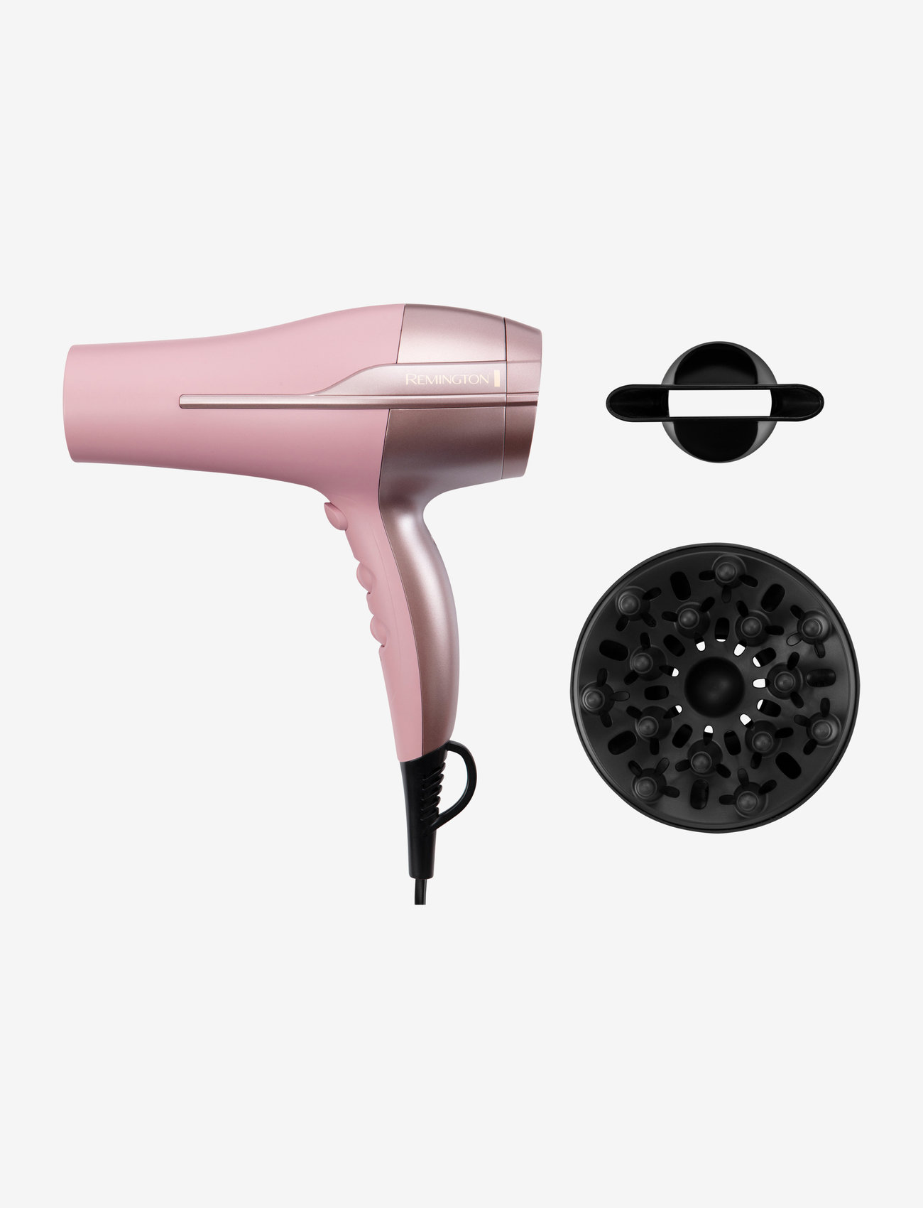 Remington - D5901 Coconut Smooth Hairdryer - hårtørrere - clear - 1
