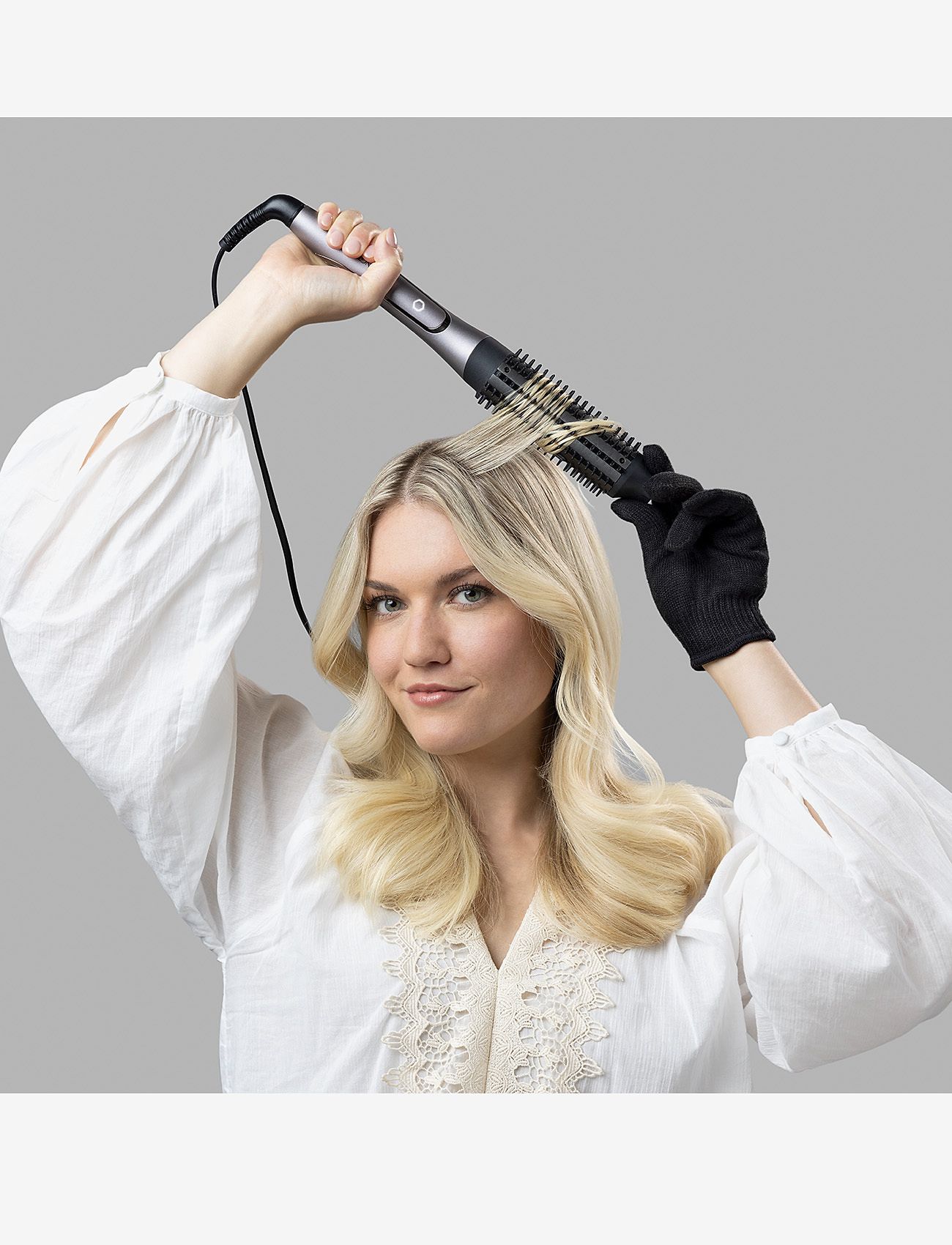 Remington - PROluxe You Hotbrush - varmebørster - light blue metallic - 2