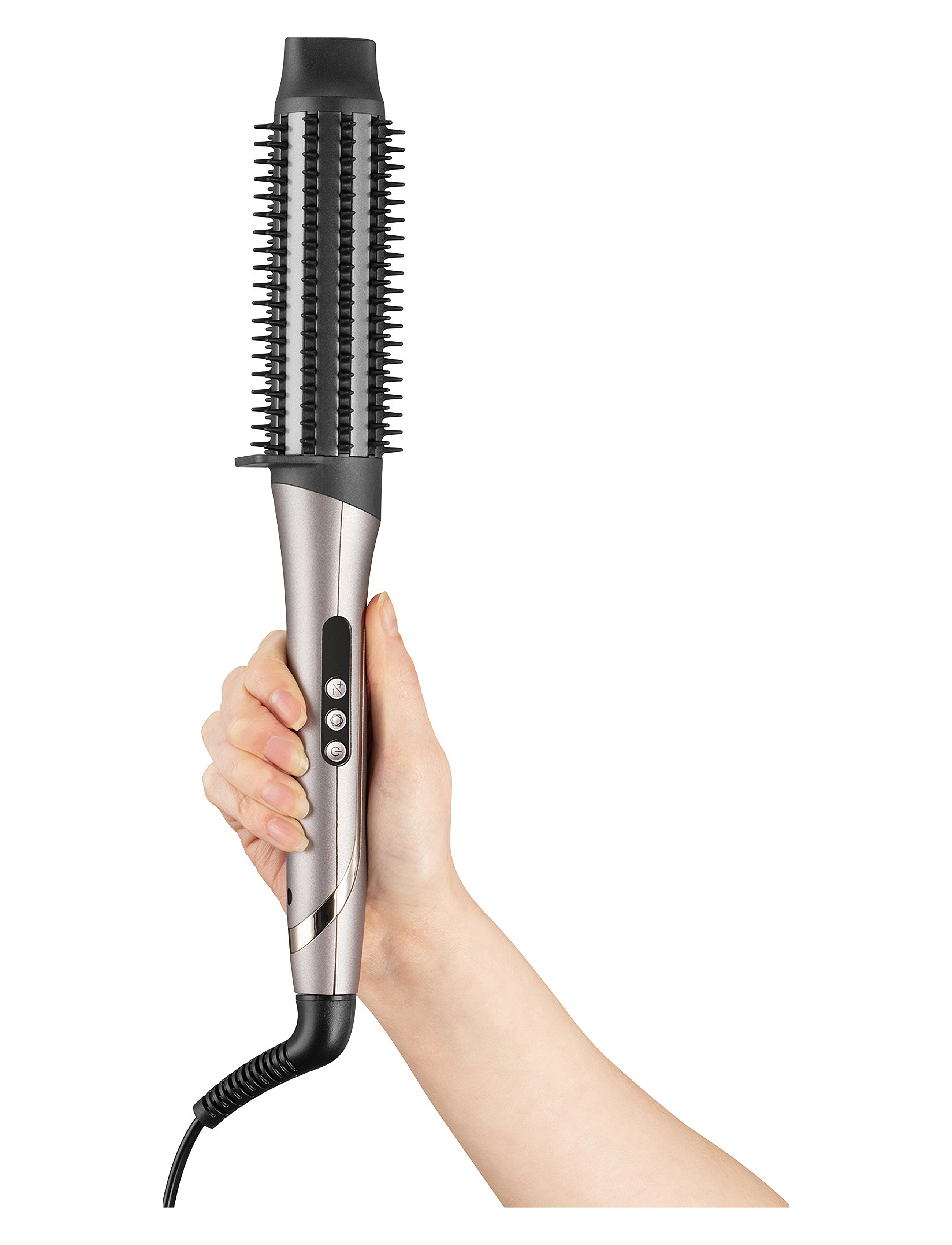 Remington - PROluxe You Hotbrush - värmeborste - light blue metallic - 4