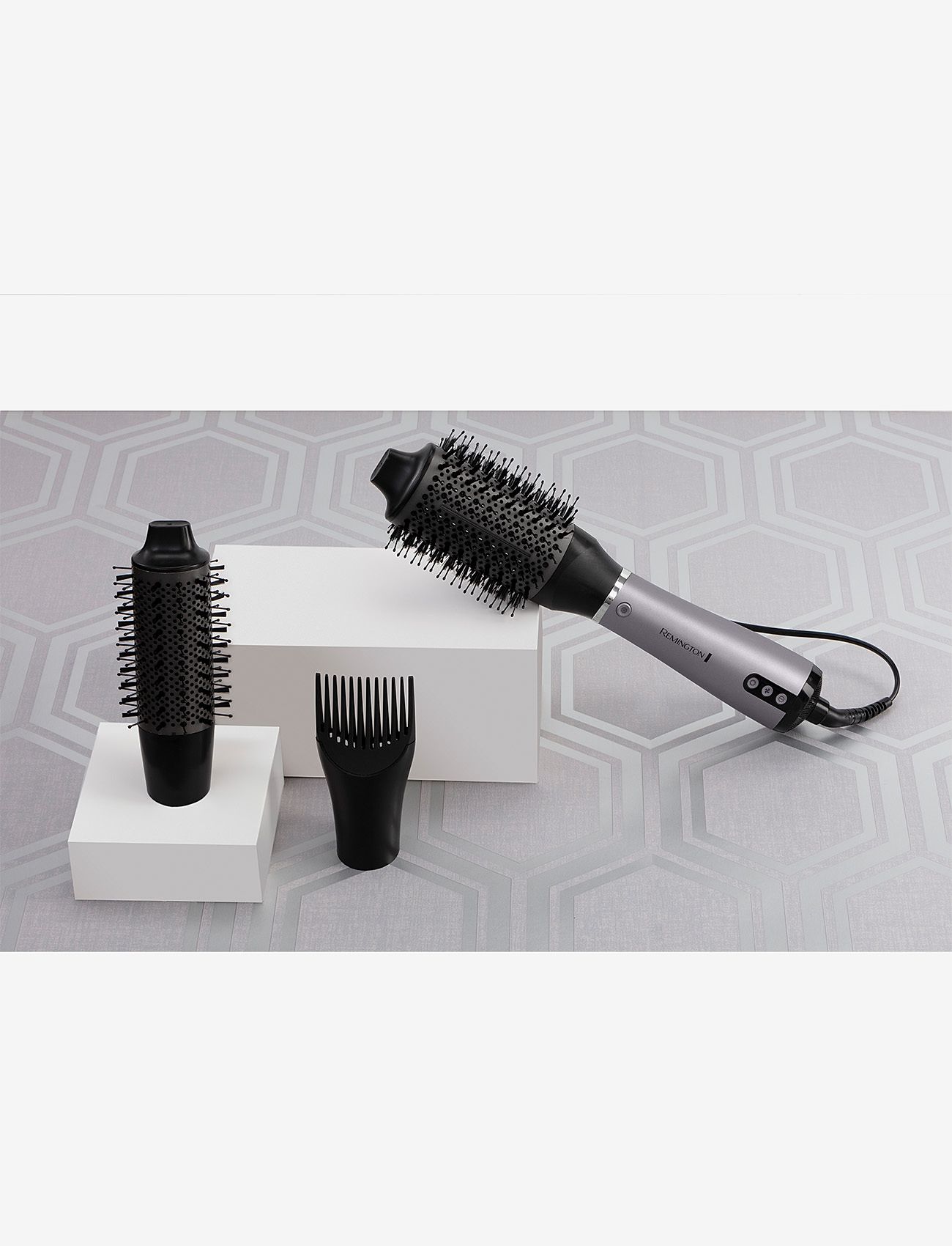 Remington - PROluxe You Airstyler - varmebørster - light blue metallic - 5