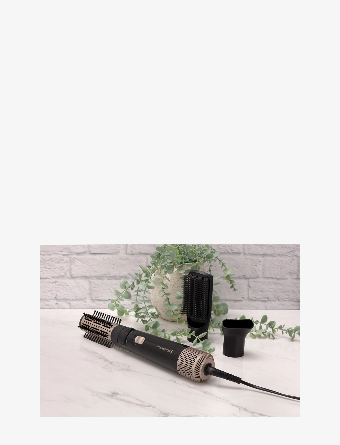Remington - AS7580 Blow Dry & Style – Caring 1000W Rotating Airstyler - heat brushes - no color - 3