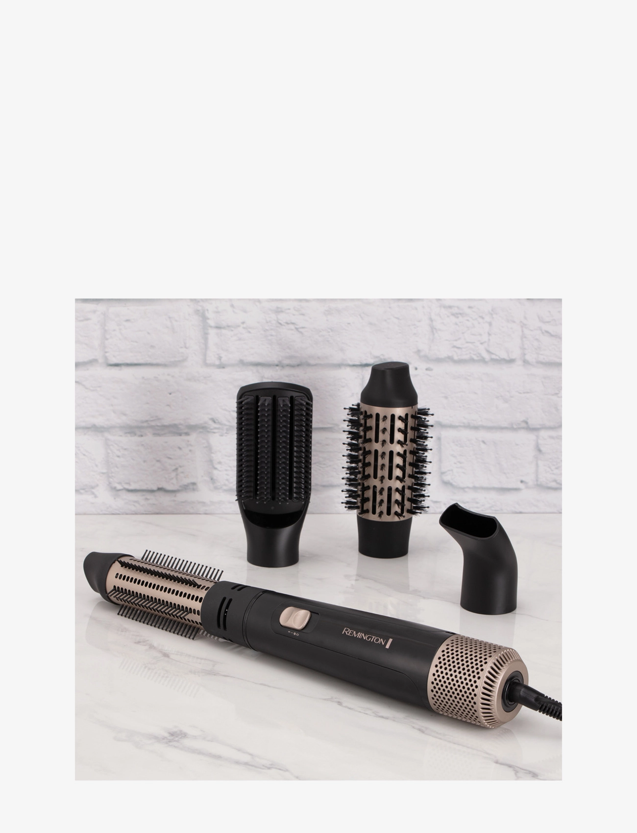 Remington - AS7500 Blow Dry & Style – Caring 1000W Airstyler - heat brushes - no color - 2