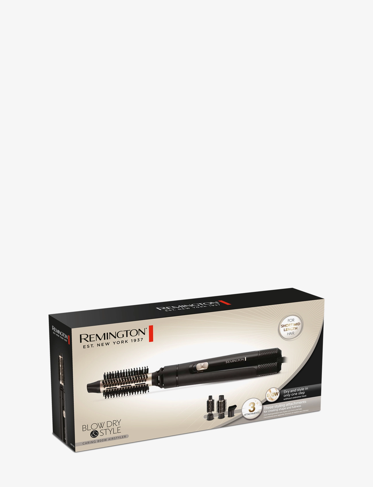 Remington - AS7300 Blow Dry & Style – Caring 800W Airstyler - föhn - no color - 4