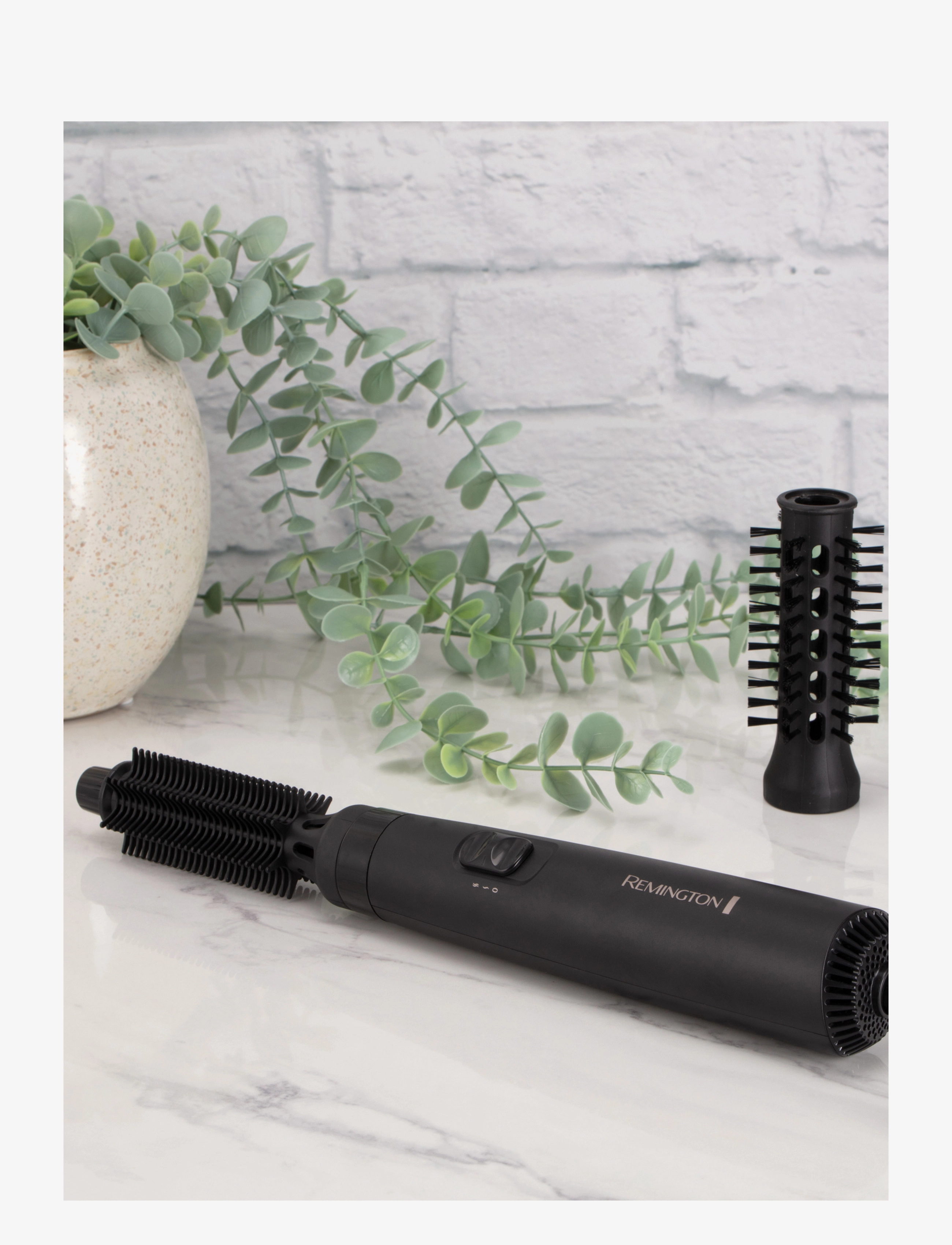 Remington - AS7100 Blow Dry & Style – Caring 400W Airstyler - heat brushes - no color - 1