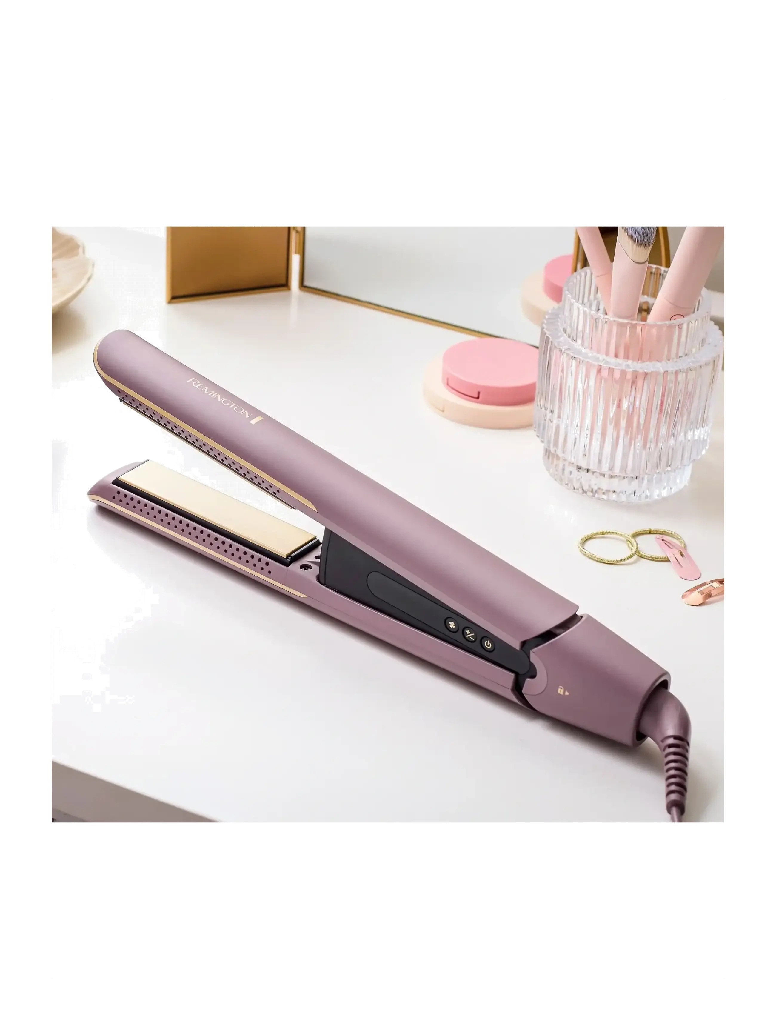 Remington - AIRvive™  Slim Straightener - plattång - pink - 4