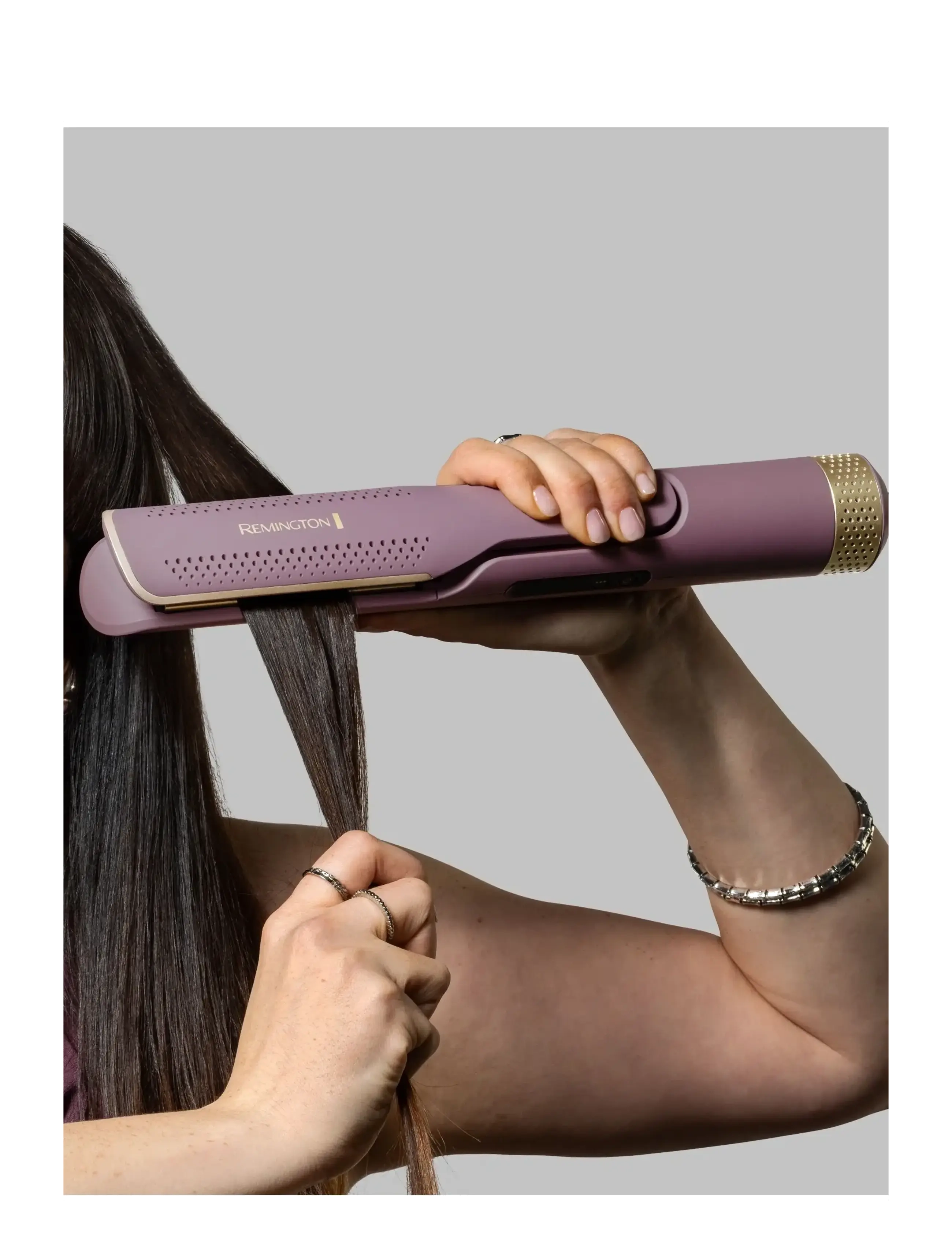 Remington - AirVive™ 2-in-1 Air Styler - glattejern - pink - 2