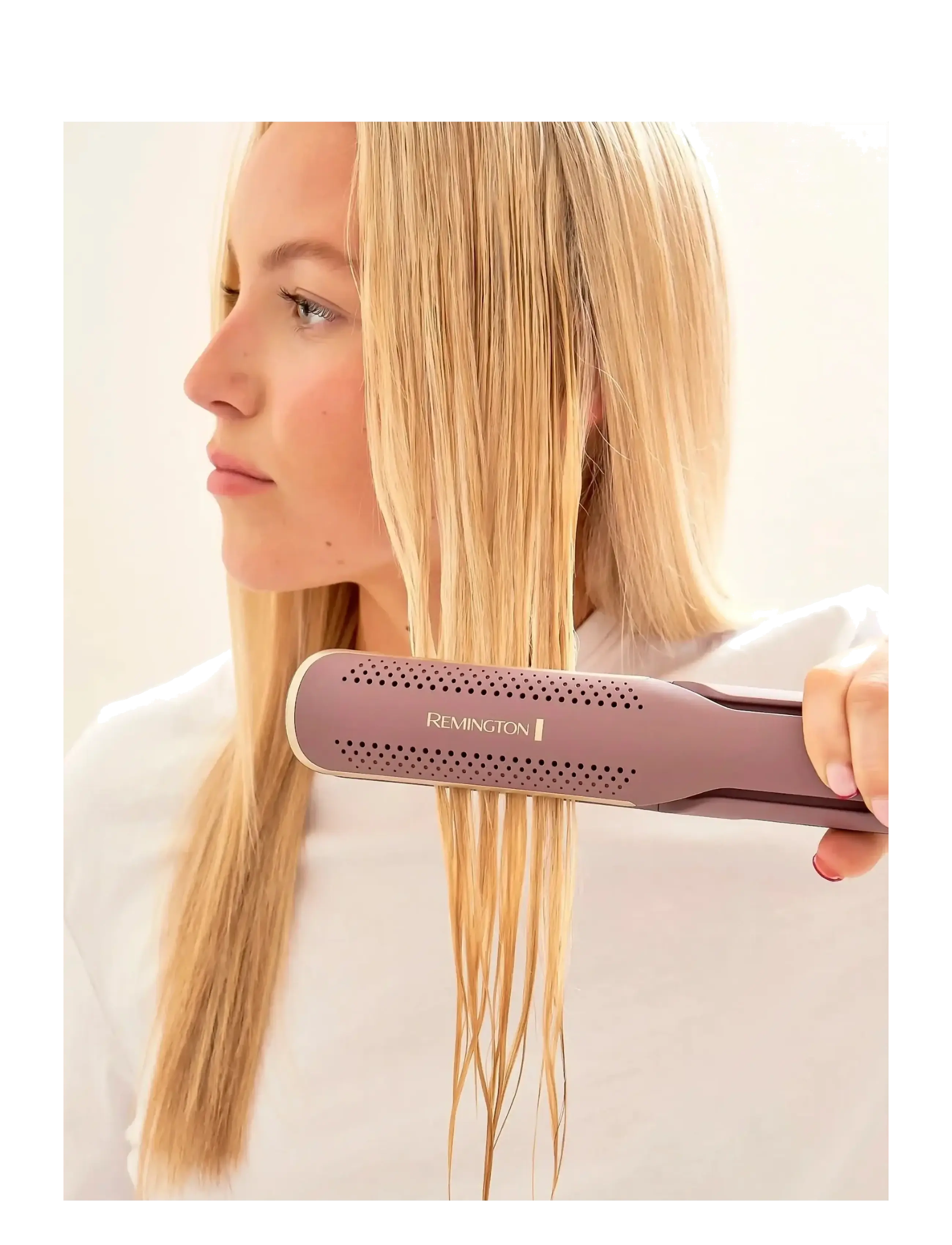 Remington - AirVive™ 2-in-1 Air Styler - glattejern - pink - 3