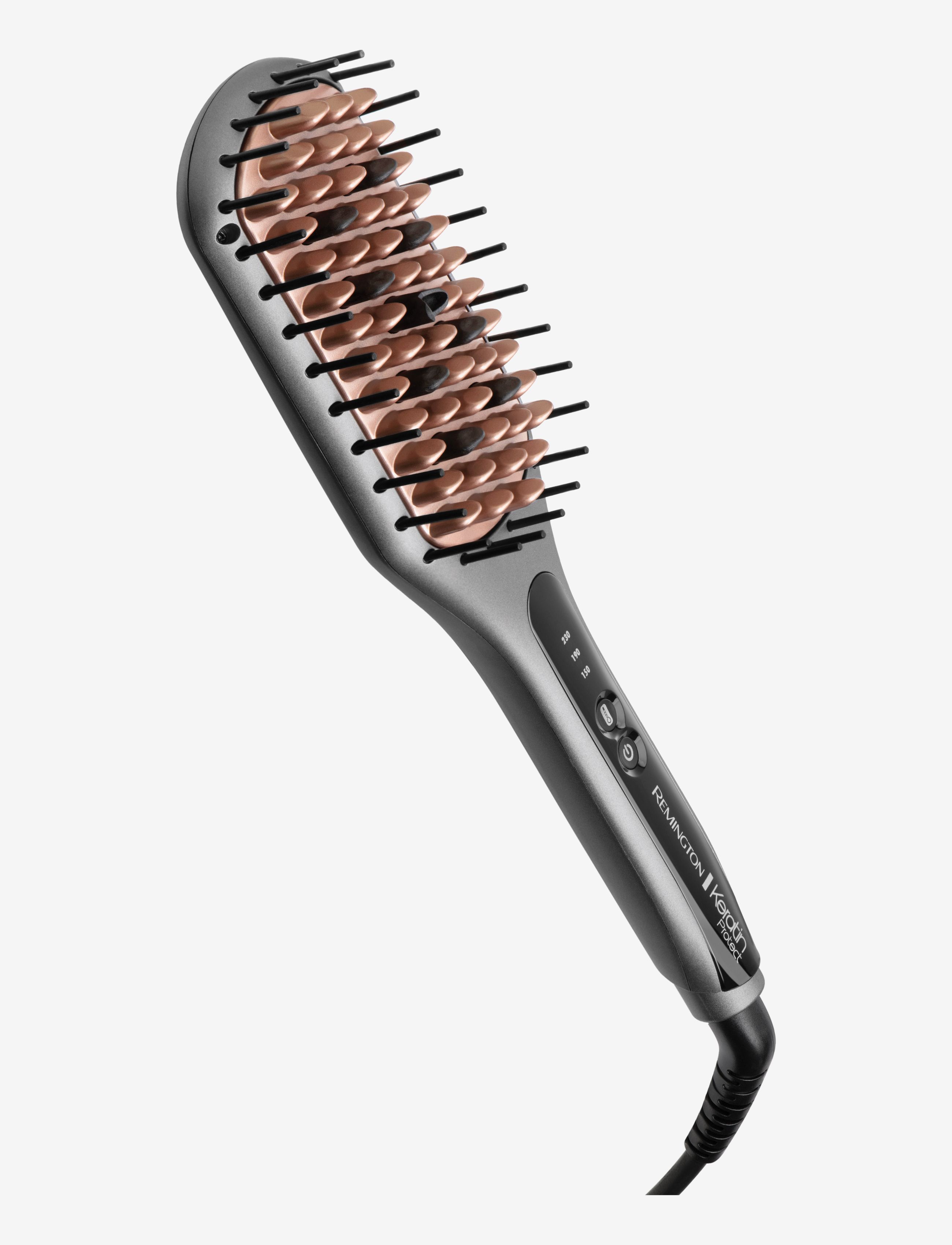 Remington Keratin Pro. Straight Brush, Varmebørste, Nude, Str: ONE SIZE