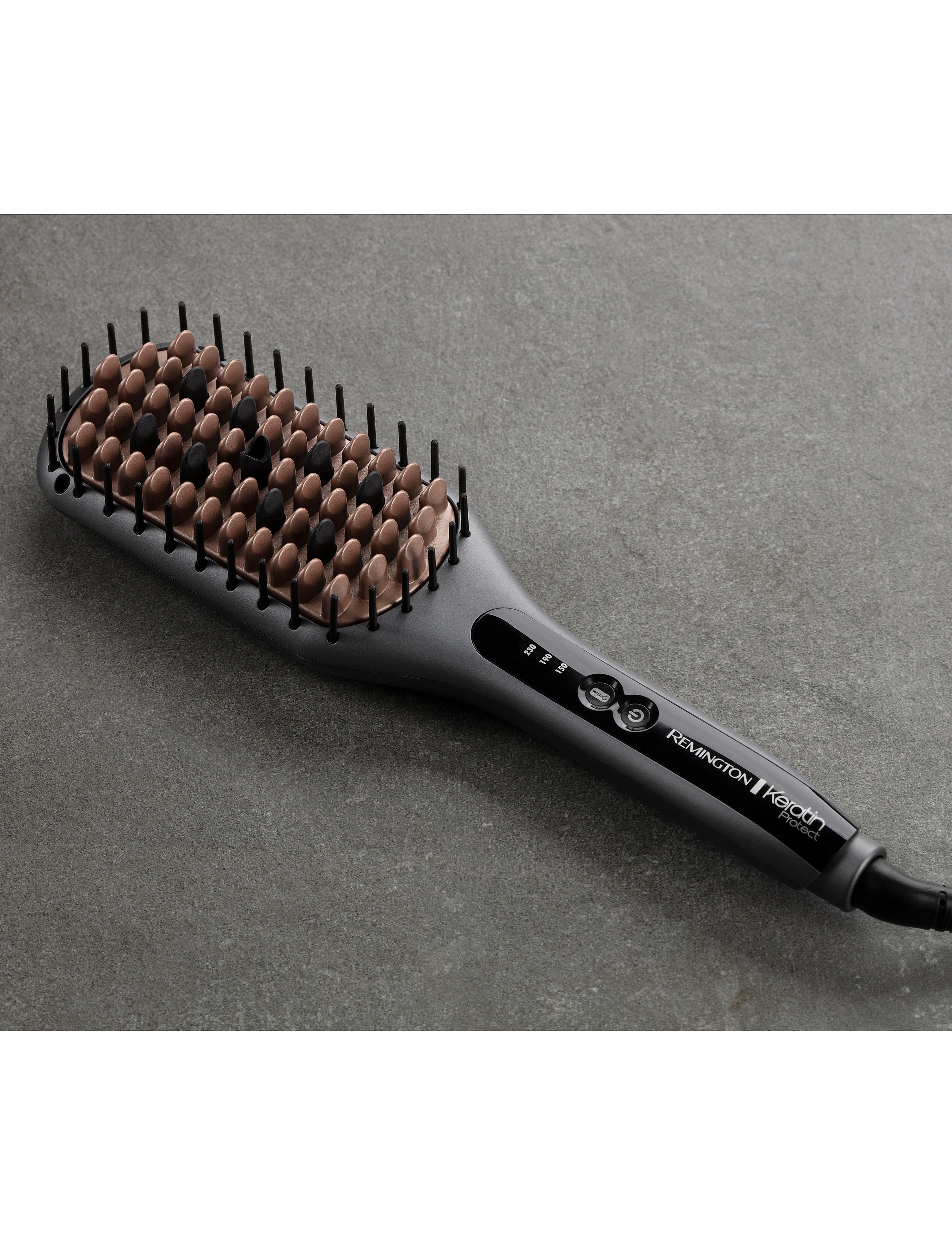 Remington Keratin Pro. Straight Brush, One Size, Tools, Nackt - Heat Brushes, Beauty