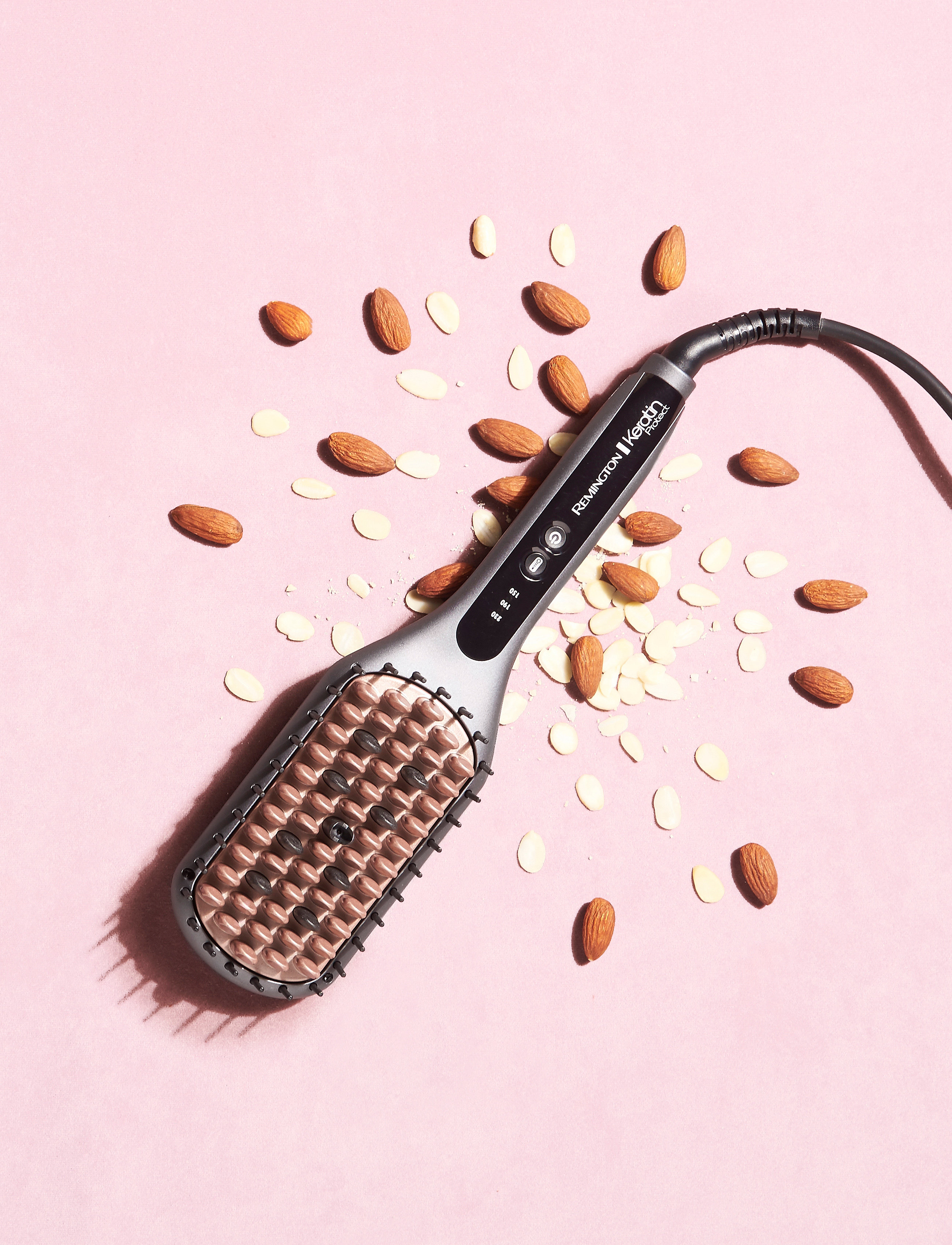 Remington - Keratin Pro. Straight Brush - lämpöharjat - no color - 3