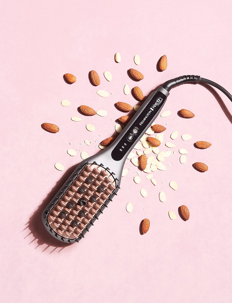 Remington - Keratin Pro. Straight Brush - heat brushes - no color - 3