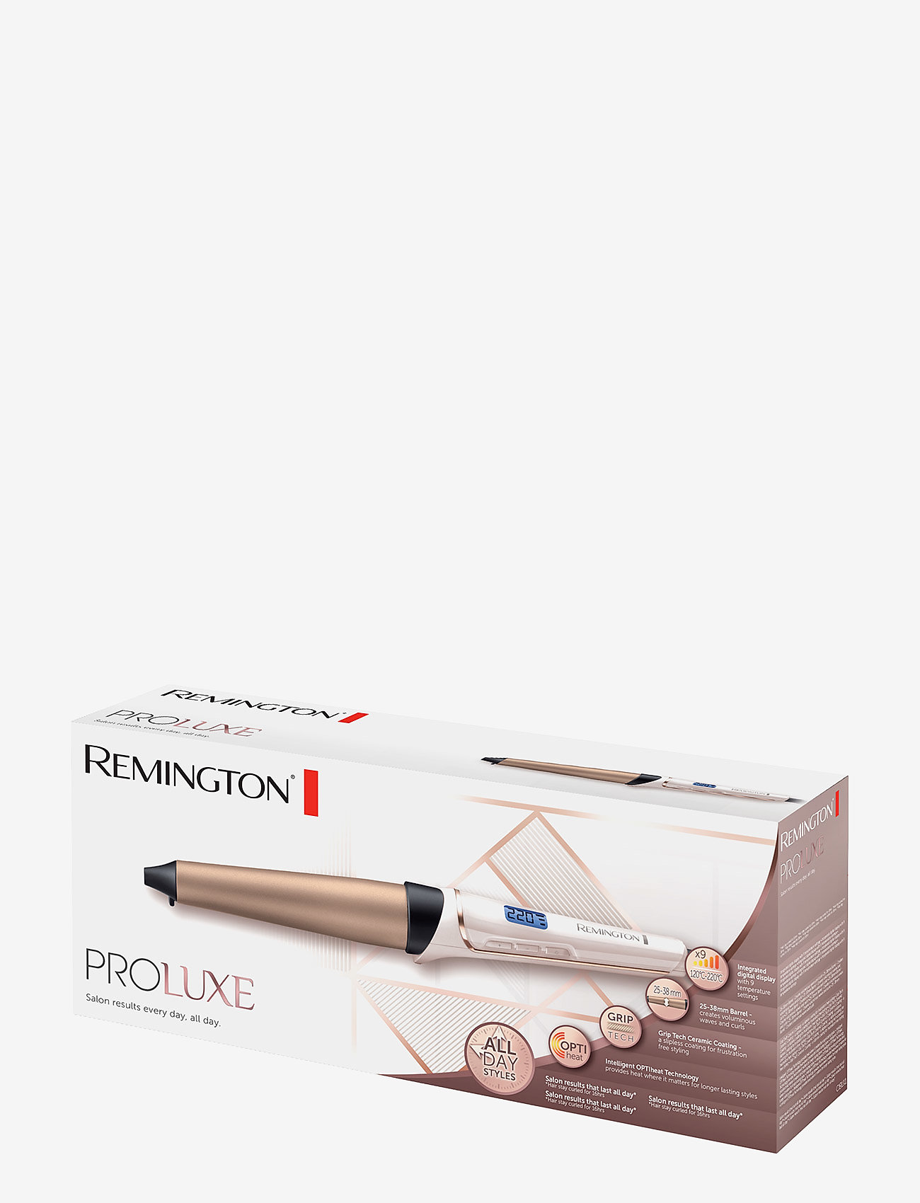 Remington - PROLuxe 2538mm Wand - locktång - no color - 2