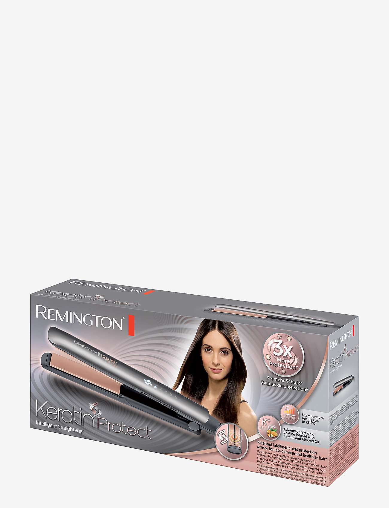 Remington - Keratin Prot. I. Straightener - suoristusraudat - no color - 1