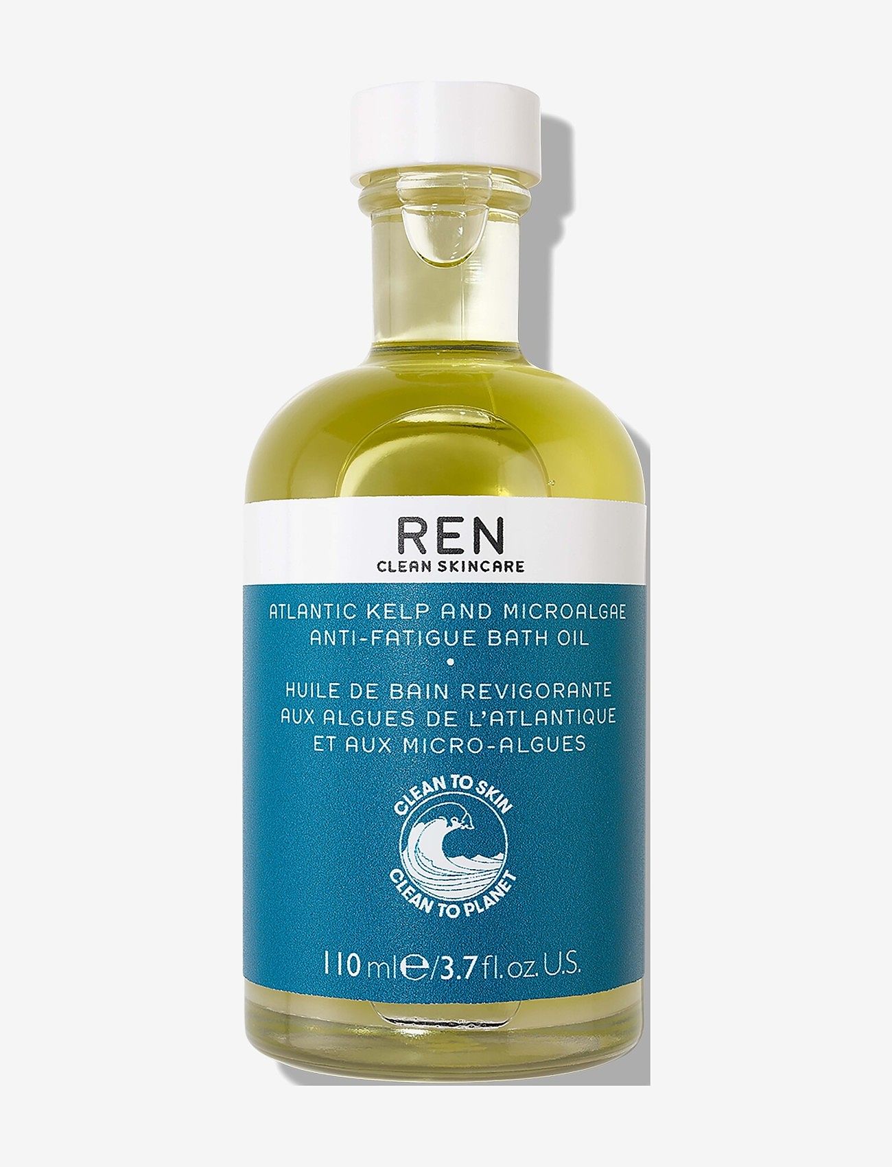 REN - ATLANTIC KELP AND MAGNESIUM BATH OIL 110 ml - badprodukter - clear - 0
