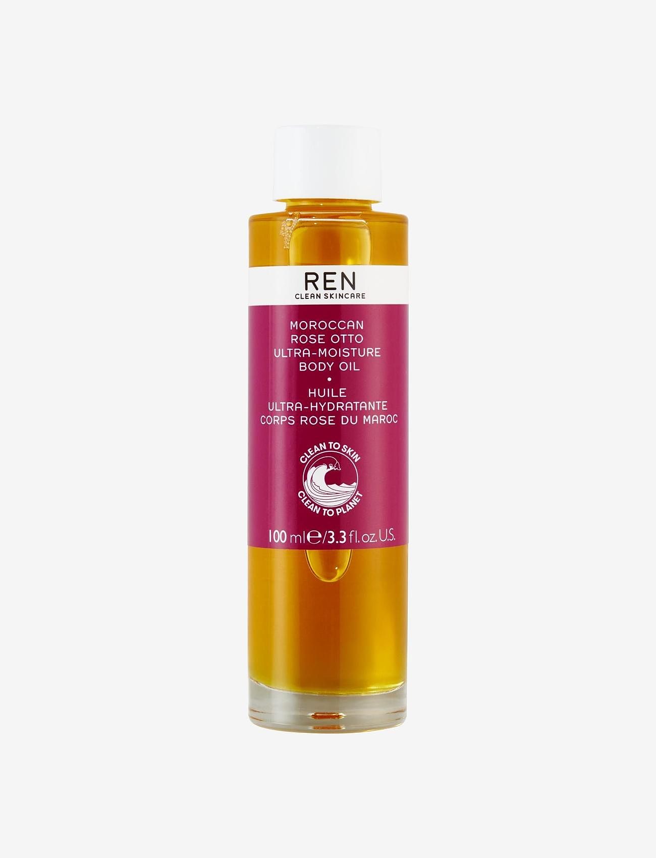 REN - MOROCCAN ROSE OTTO ULTRA-MOISTURE BODY OIL - clear - 0