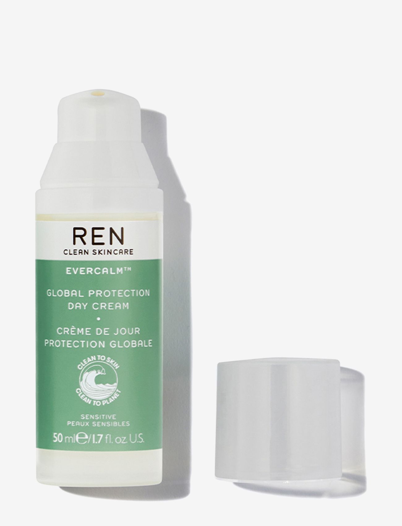 REN - GLOBAL PROTECTION DAY CREAM - fugtpleje - clear - 1