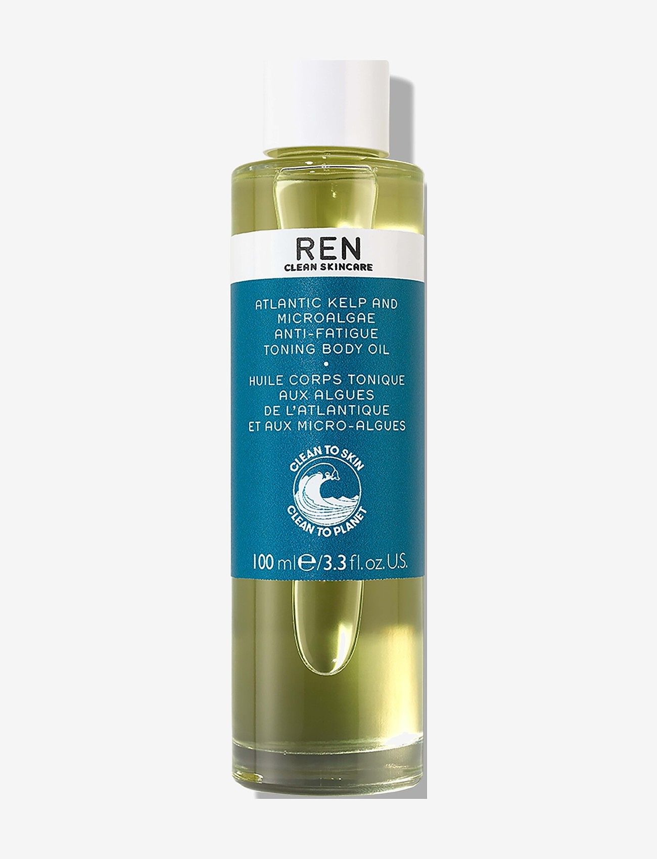 REN - Atlantic Kelp And Microalgae Anti-fatigue Body Oil - rejsestørrelser & kits  - clear - 0