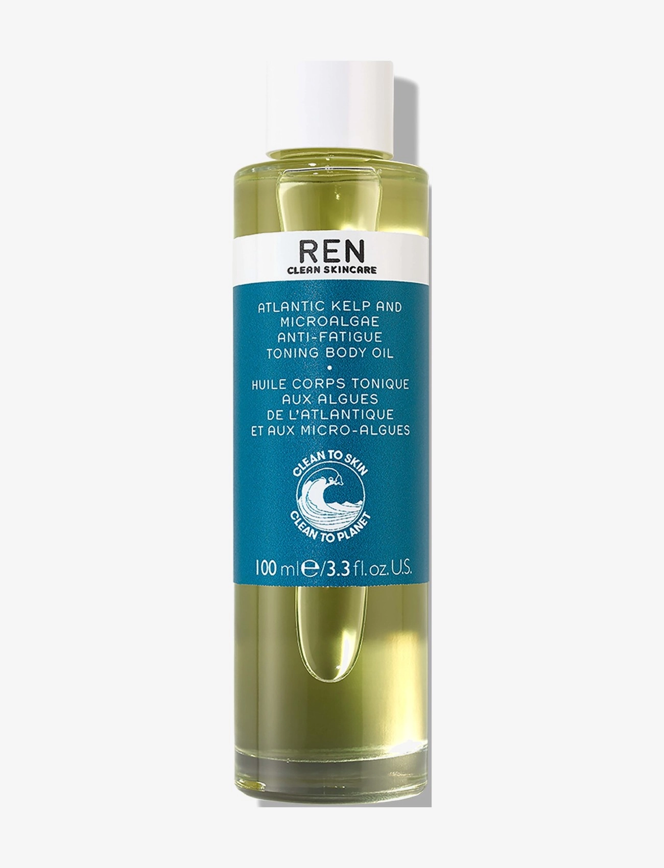 REN Atlantic Kelp And Microalgae Anti-fatigue Body Oil - Kroppsolja - CLEAR / undefined