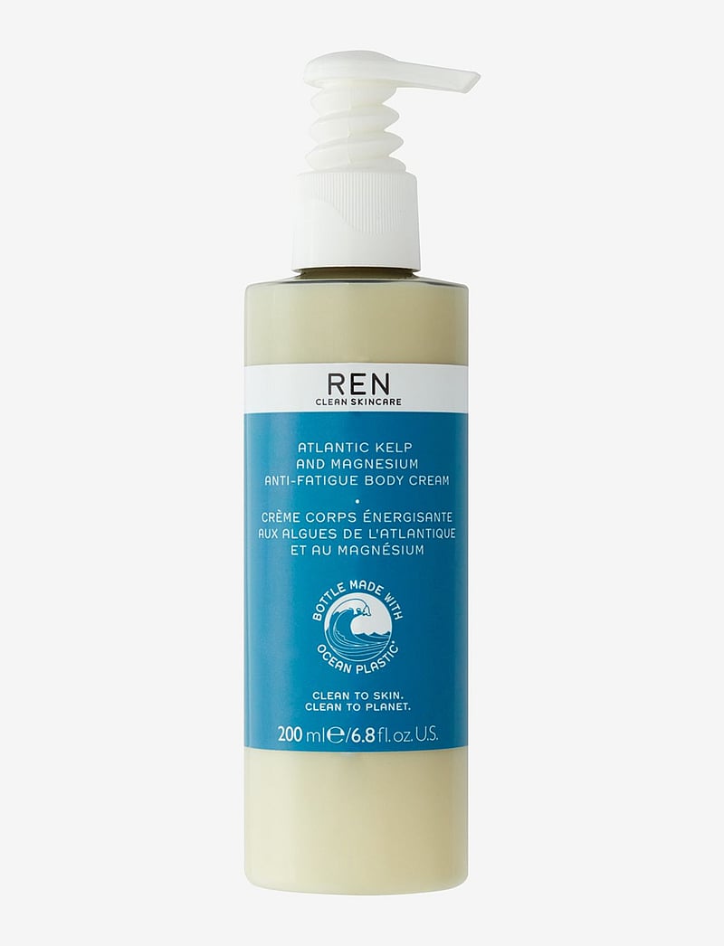 REN - ATLANTIC KELP MAGNESIUM BODY CREAM 200 ML - clear - 0