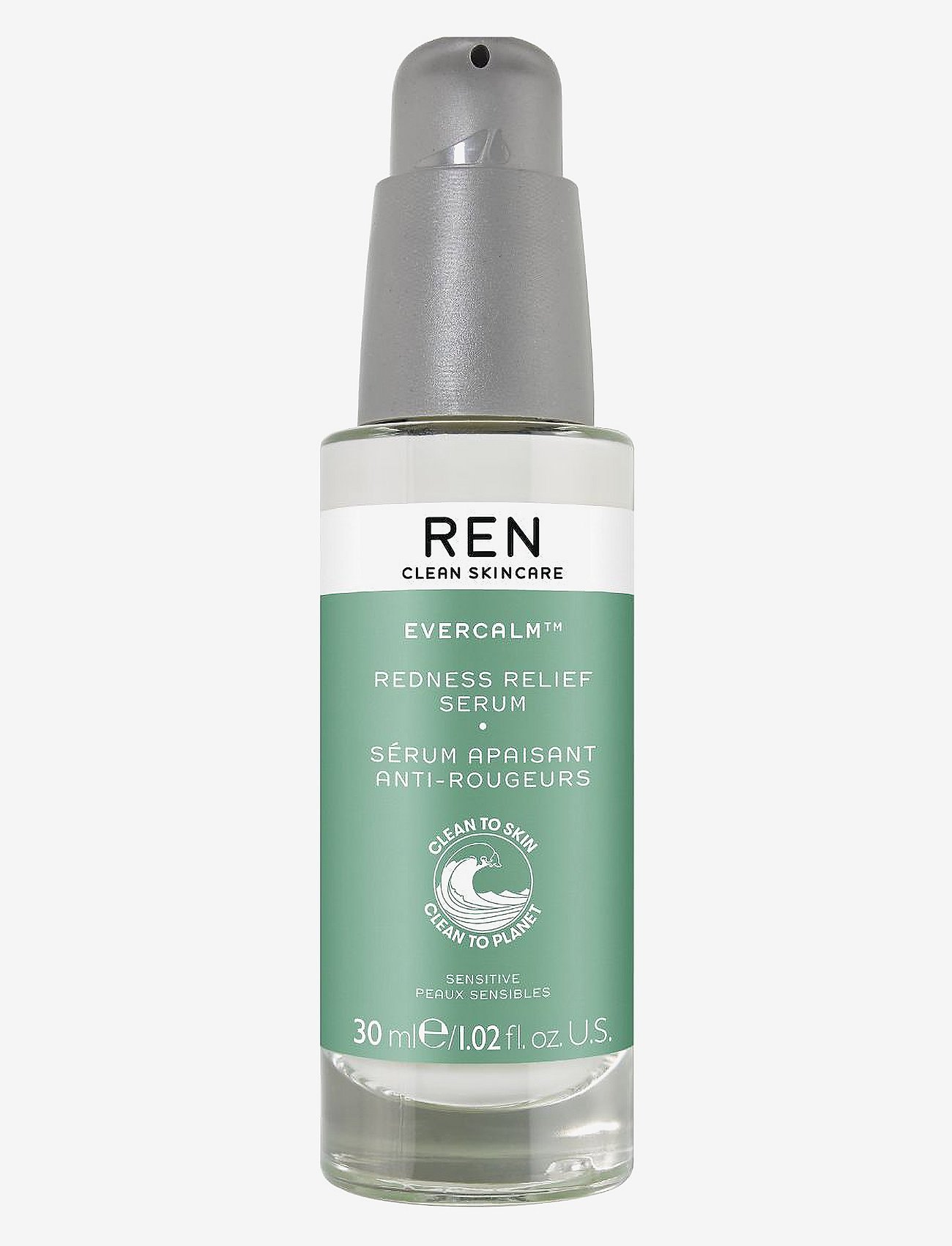 REN - EVERCALM REDNESS RELIEF SERUM - clear - 1