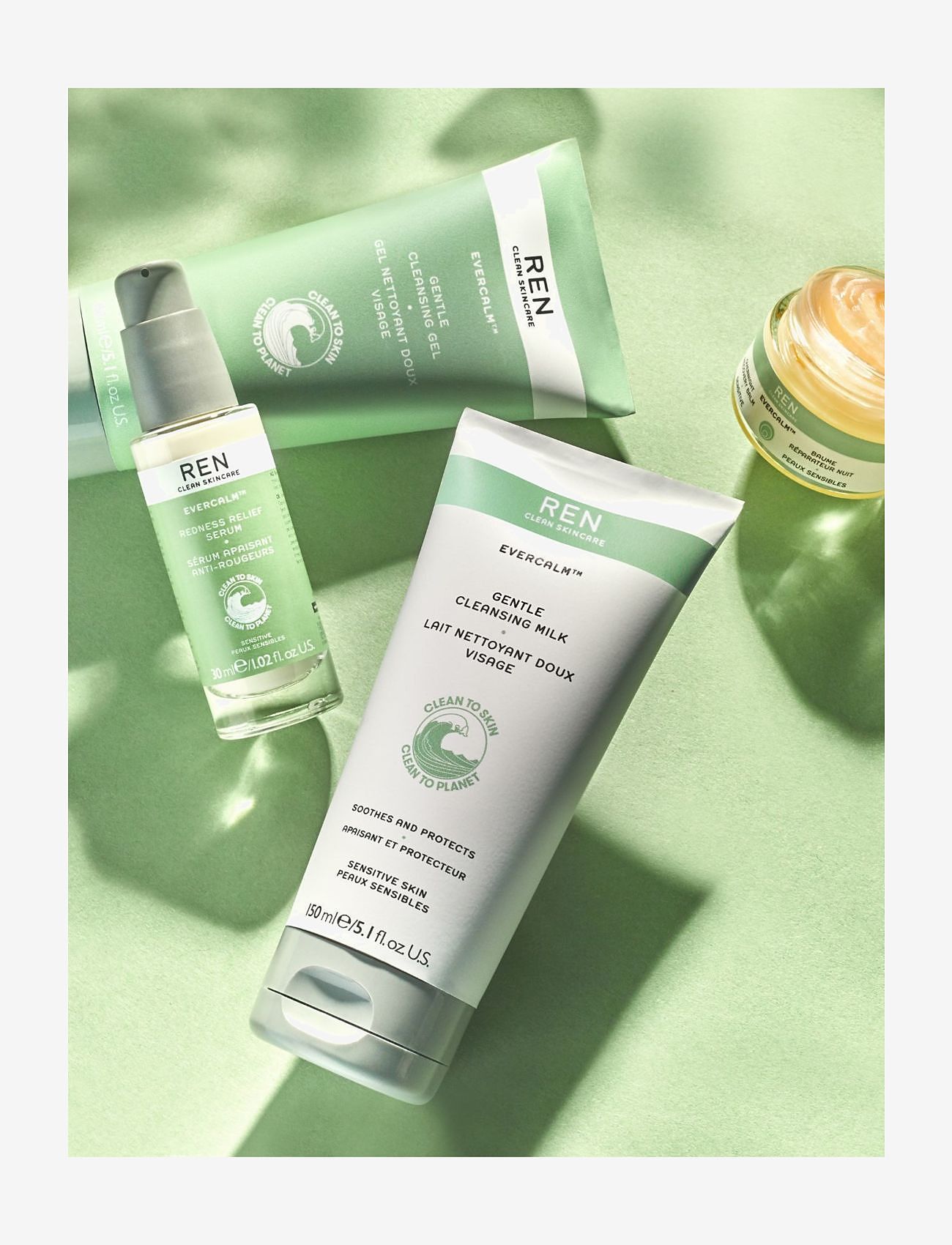 REN - EVERCALM REDNESS RELIEF SERUM - clear - 4