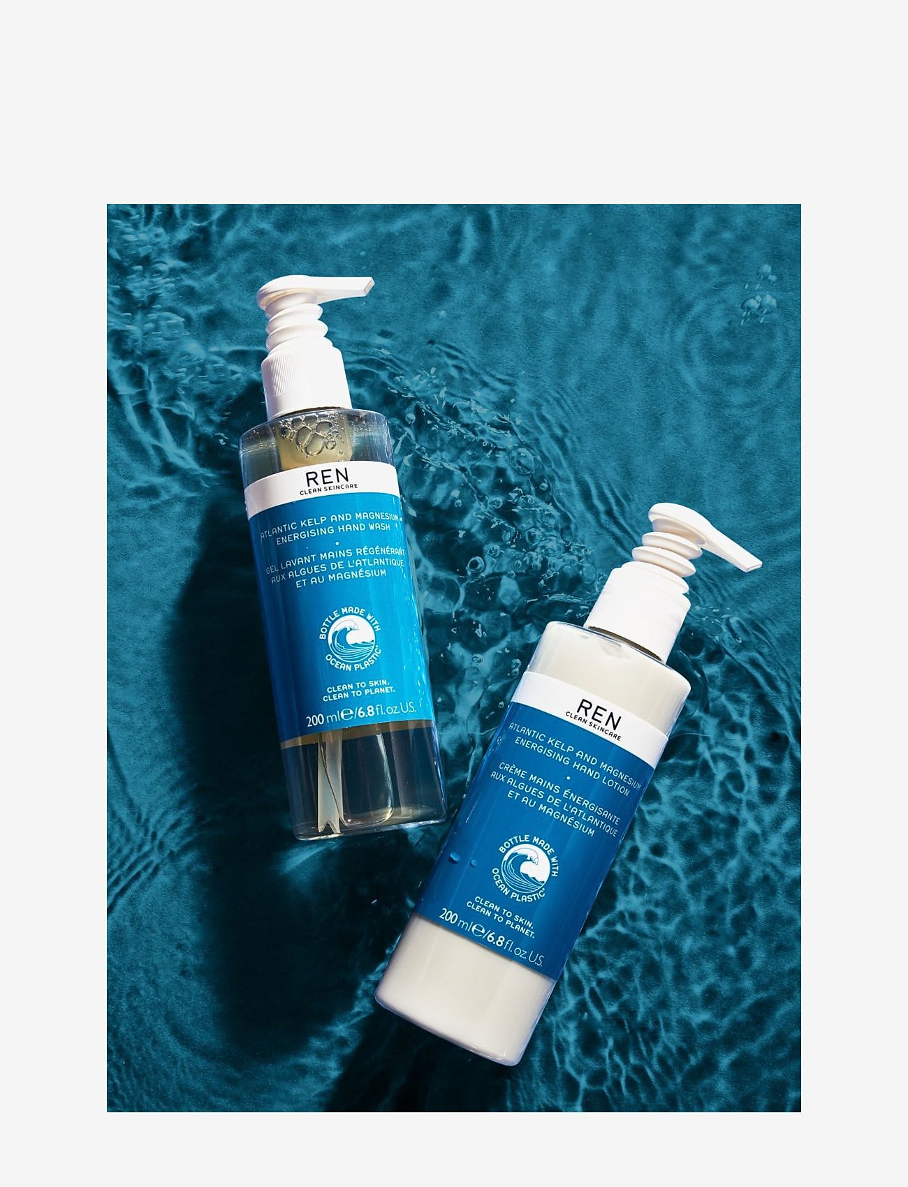 REN - Atlantic Kelp And Magnesium Hand Lotion - clear - 2