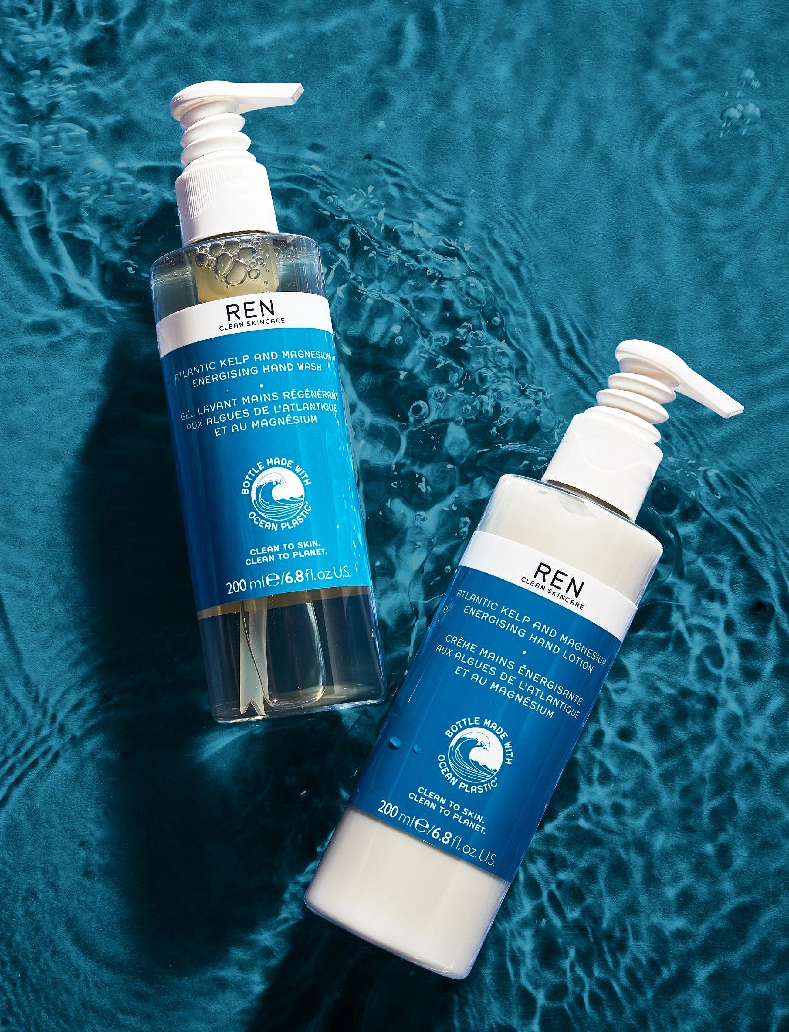 REN - Atlantic Kelp And Magnesium Hand Lotion - clear - 2