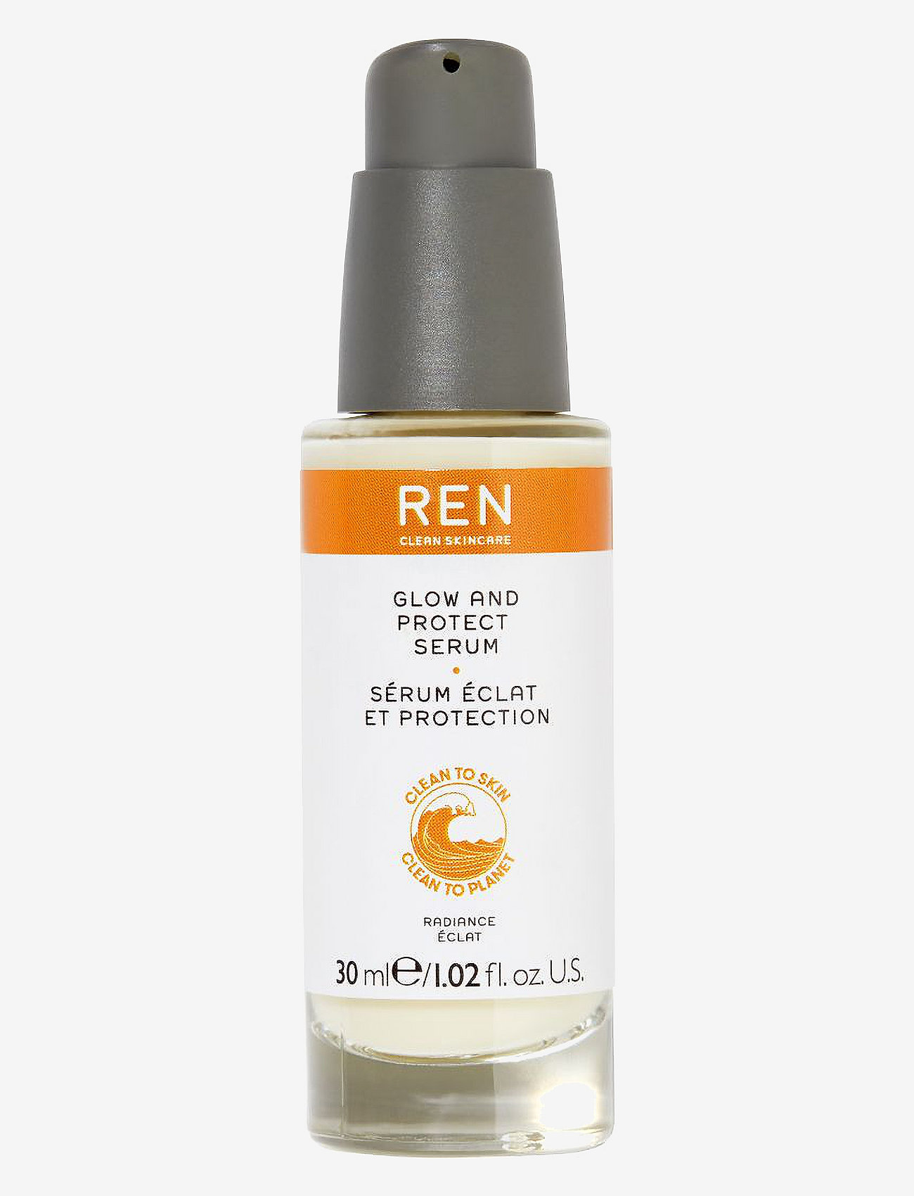 REN - Radiance Glow & Protect Serum​ - serum - no color - 1