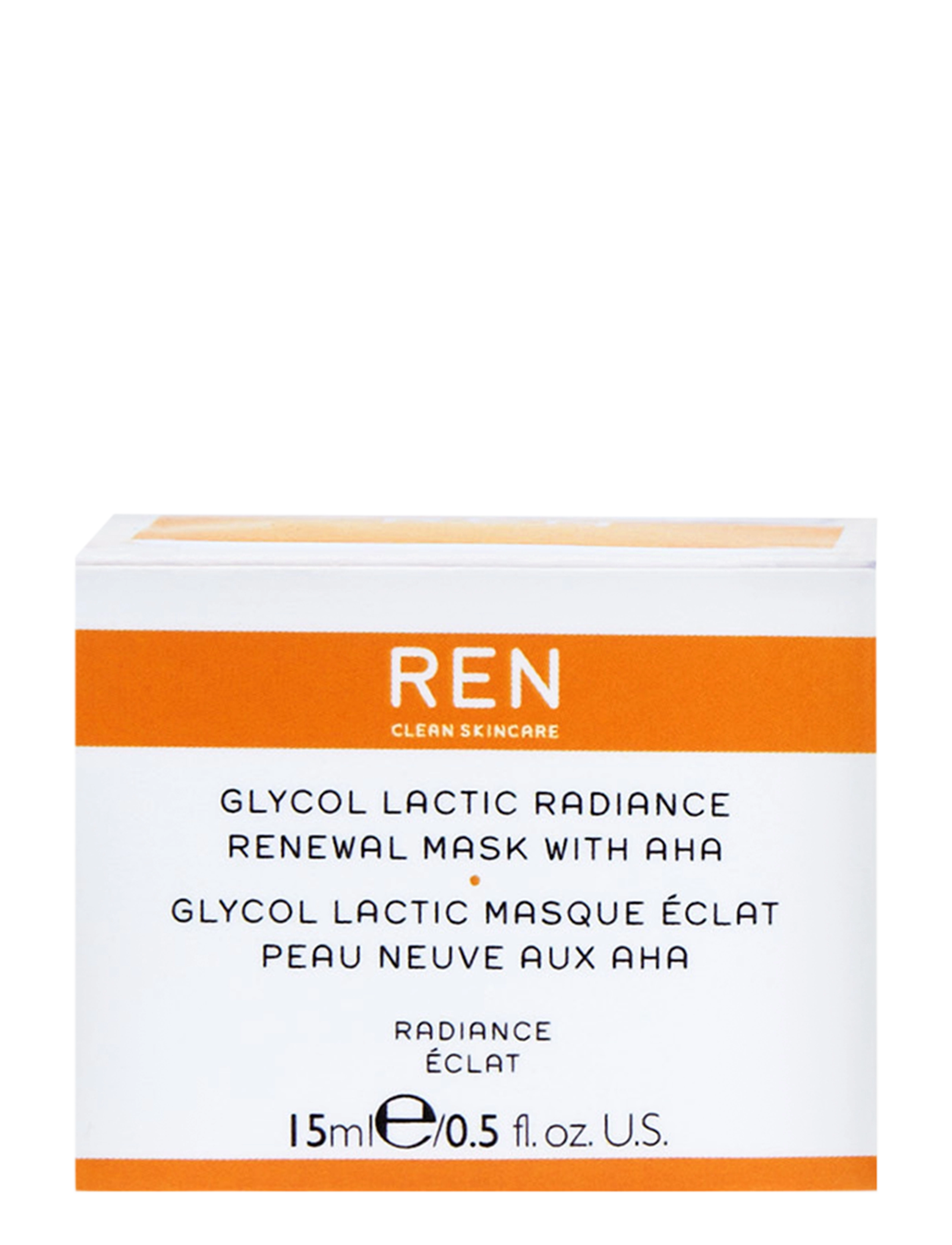 REN - Glycolactic Radiance Renewal Mask 15 ml - clear - 0