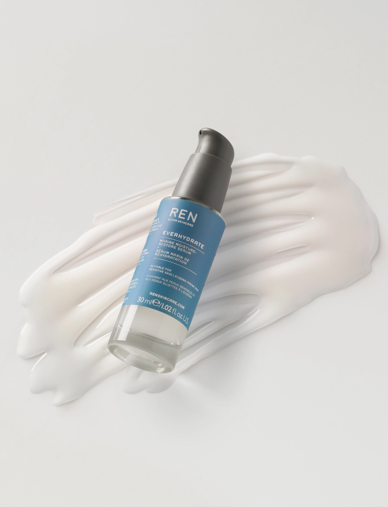 REN - MARINE MOISTURE-RESTORE SERUM - serum - clear - 3