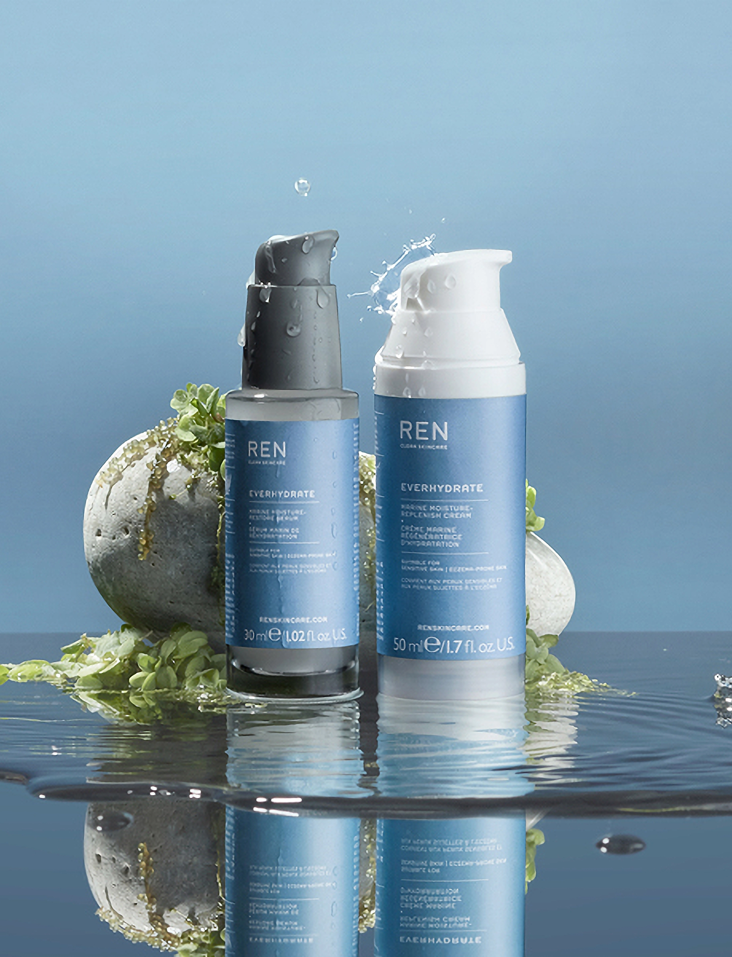 REN - MARINE MOISTURE-REPLENISH CREAM - clear - 3