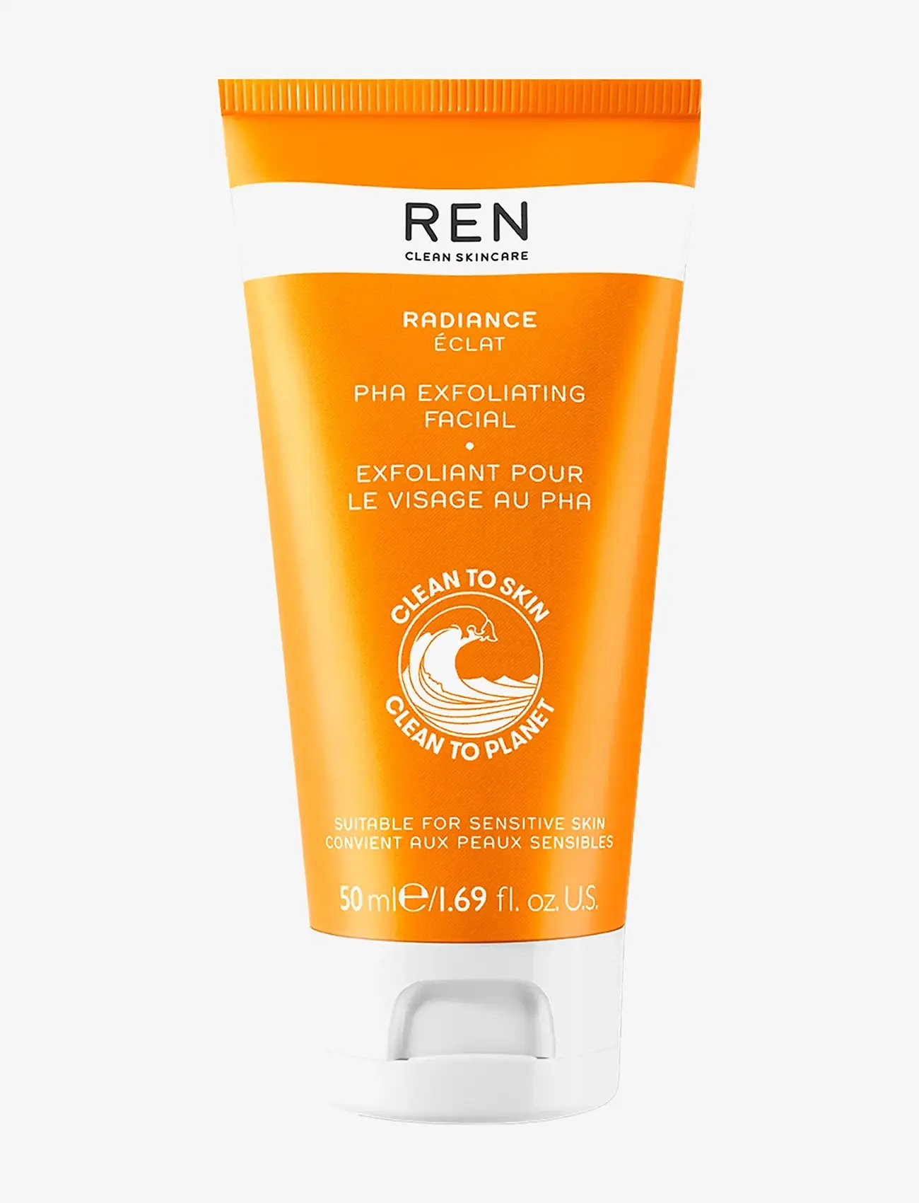 REN - PHA EXFOLIATING FACIAL 50 ML - clear - 0