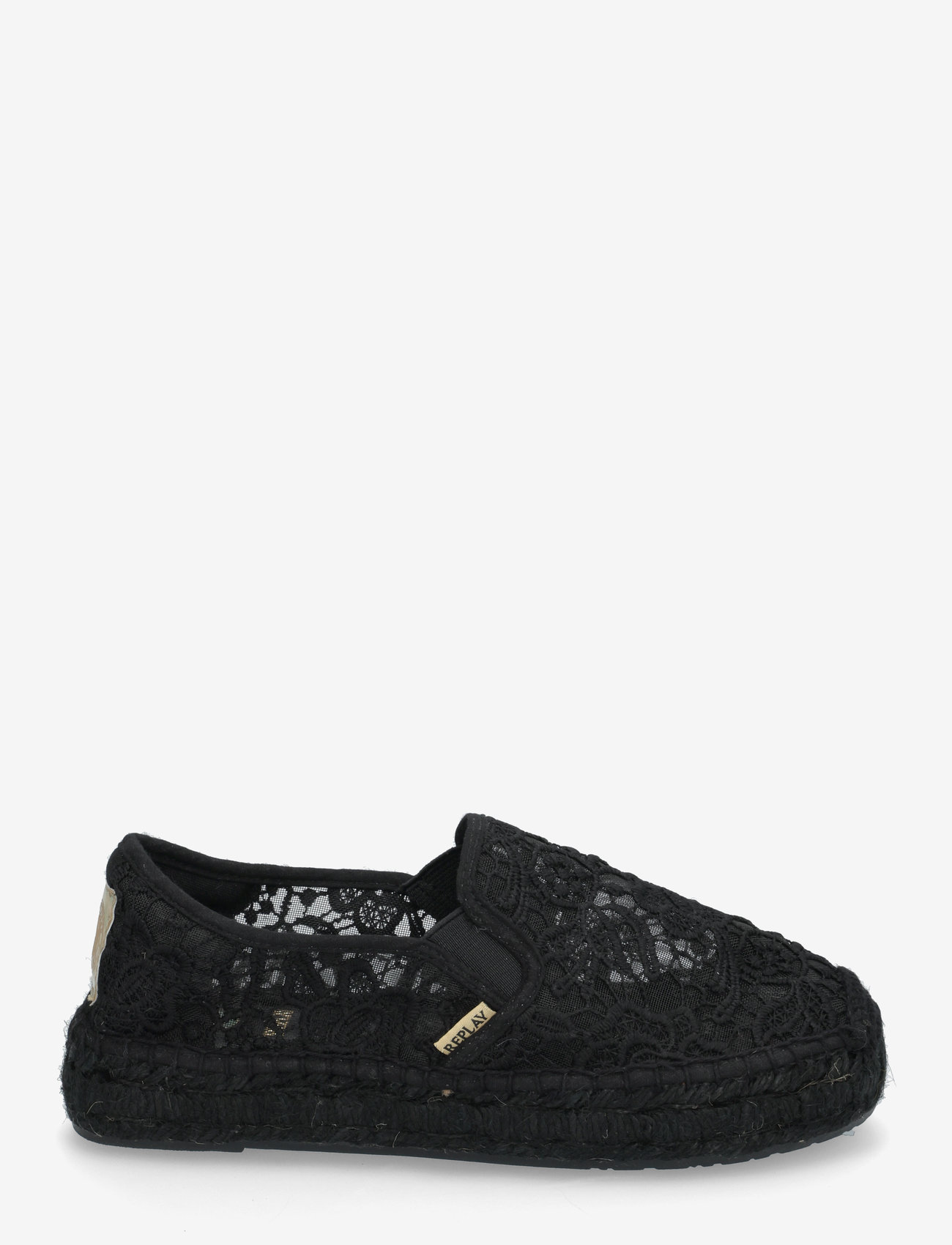 Replay - NASH MACRAME' - espadrillos - black - 1