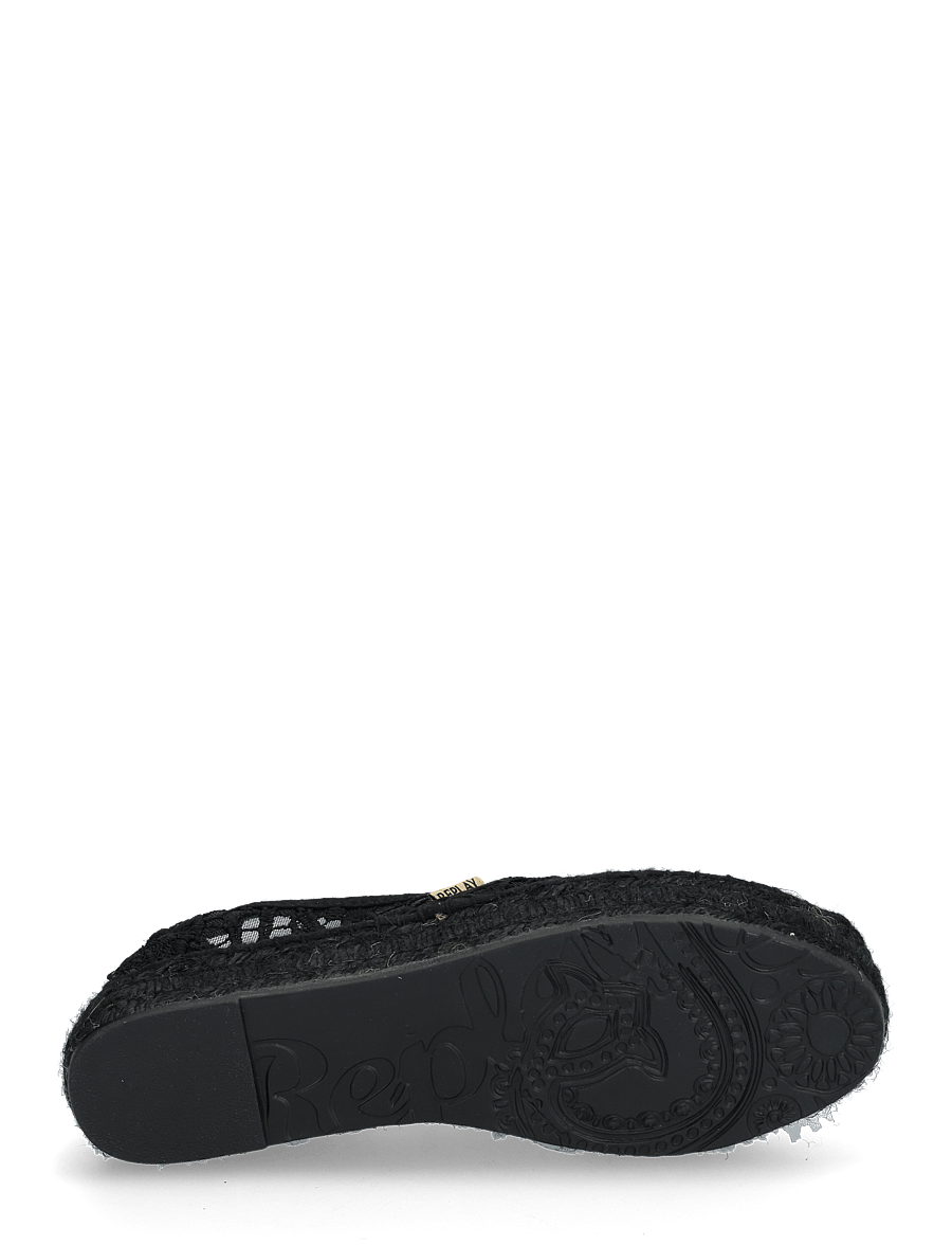 Replay - NASH MACRAME' - espadrilles - black - 4