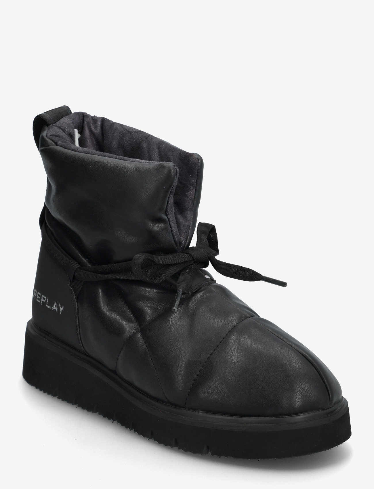 Replay - MELROSE SKIN - teddy boots - black - 0