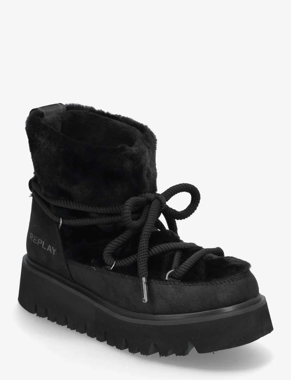 Replay - MELROSE HAIR - talvesaapad - black - 0