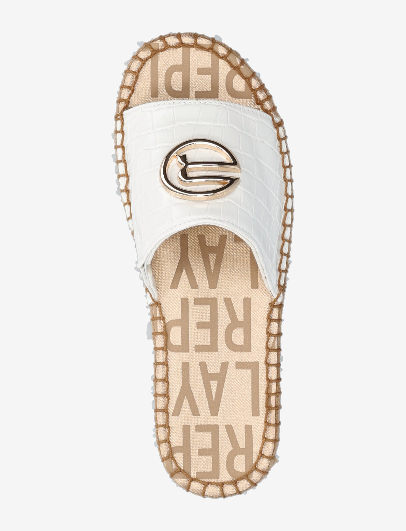 Replay - COLLIE COCCO - platta mules - white - 3