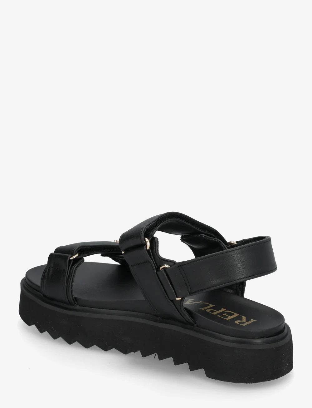 Replay - NEW ALICANTE SHIELD - flade sandaler - black - 2