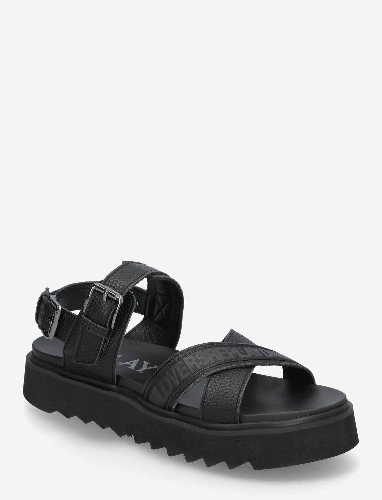 Replay - NEW ALICANTE TUMBLE - flat sandals - black - 0